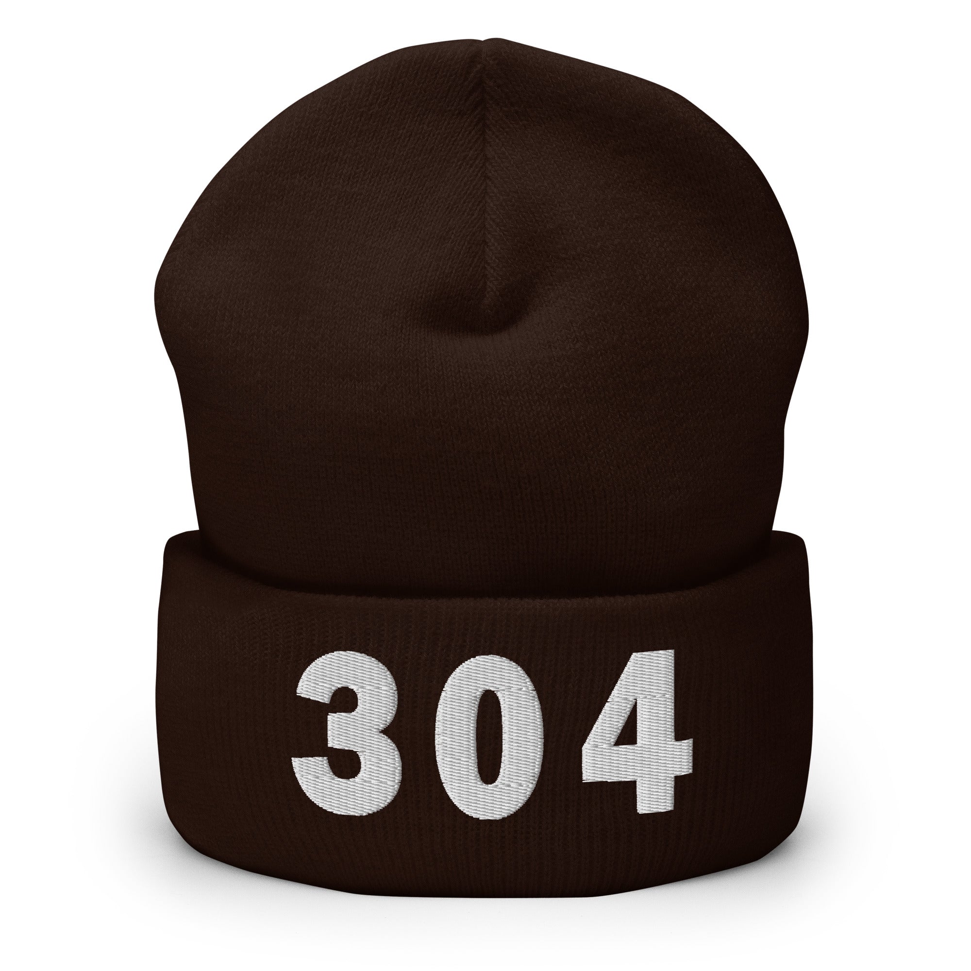 304 Area Code Cuffed Beanie