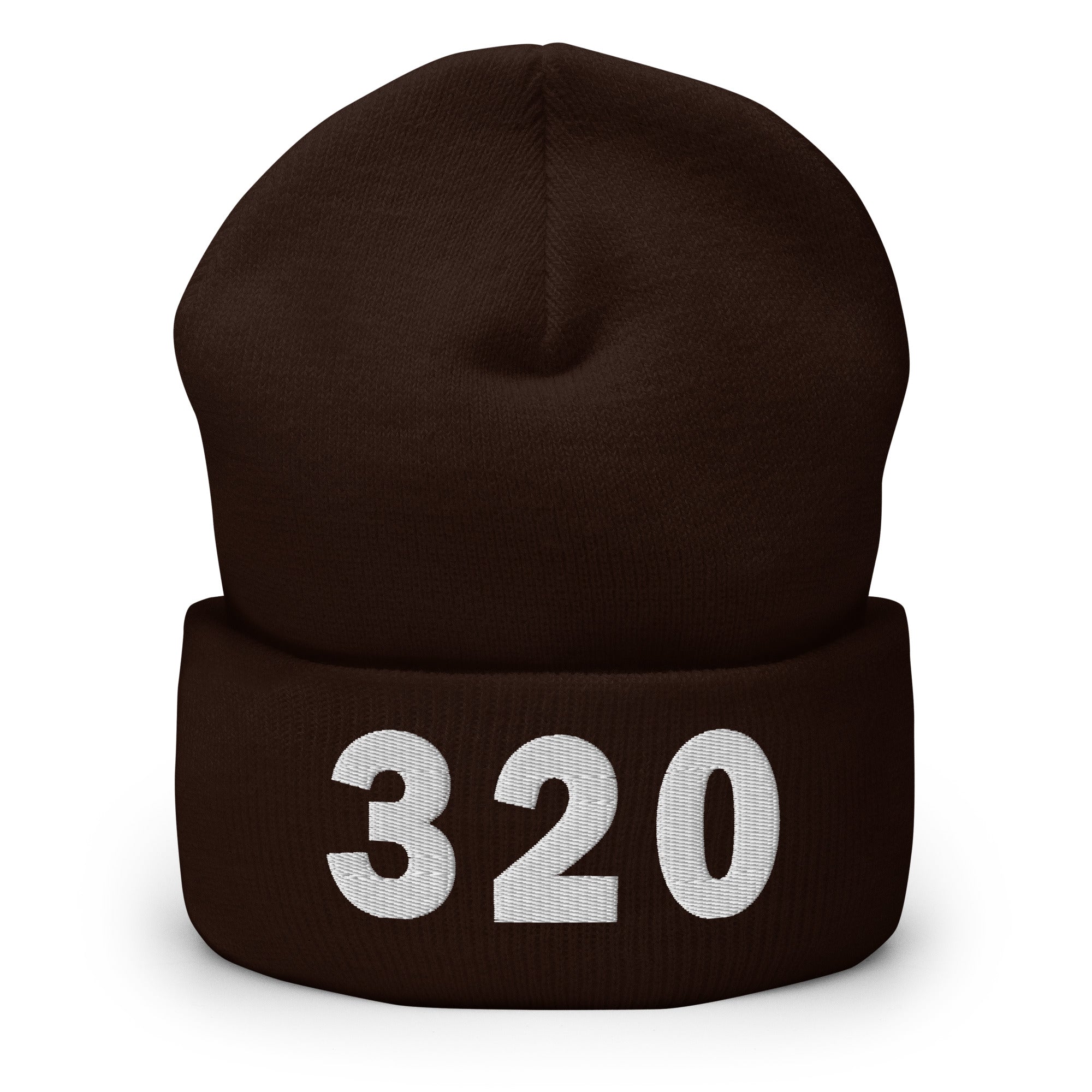 320 Area Code Cuffed Beanie