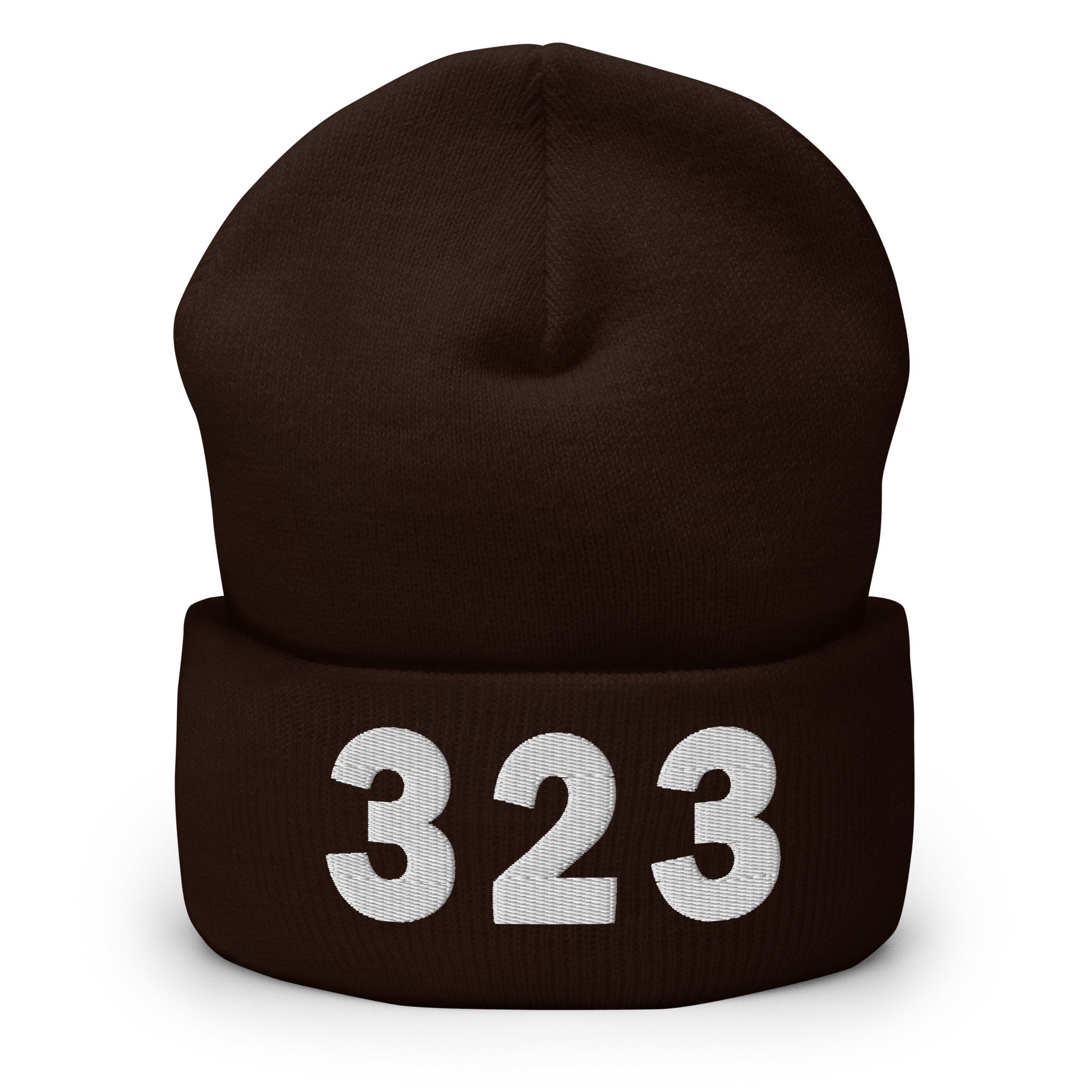 323 Area Code Cuffed Beanie