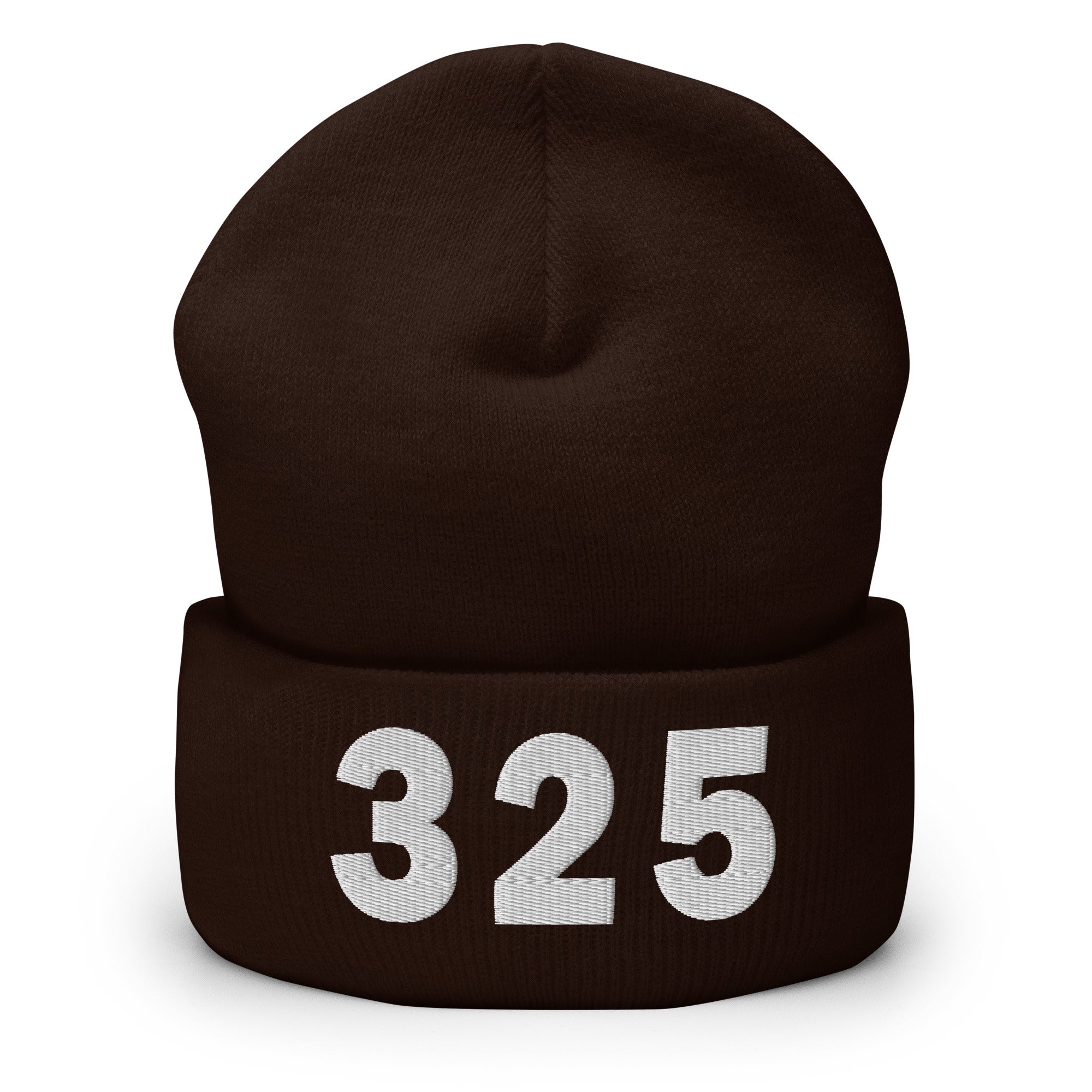 325 Area Code Cuffed Beanie