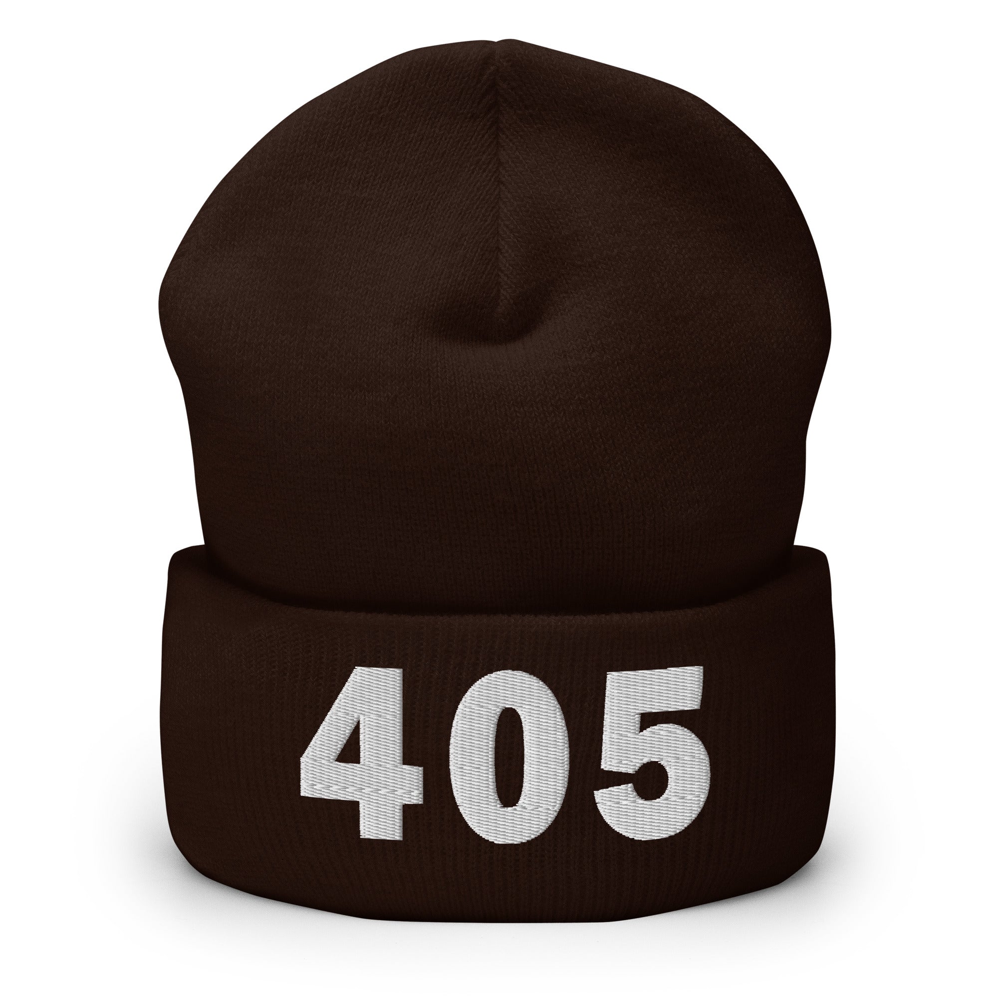 405 Area Code Cuffed Beanie