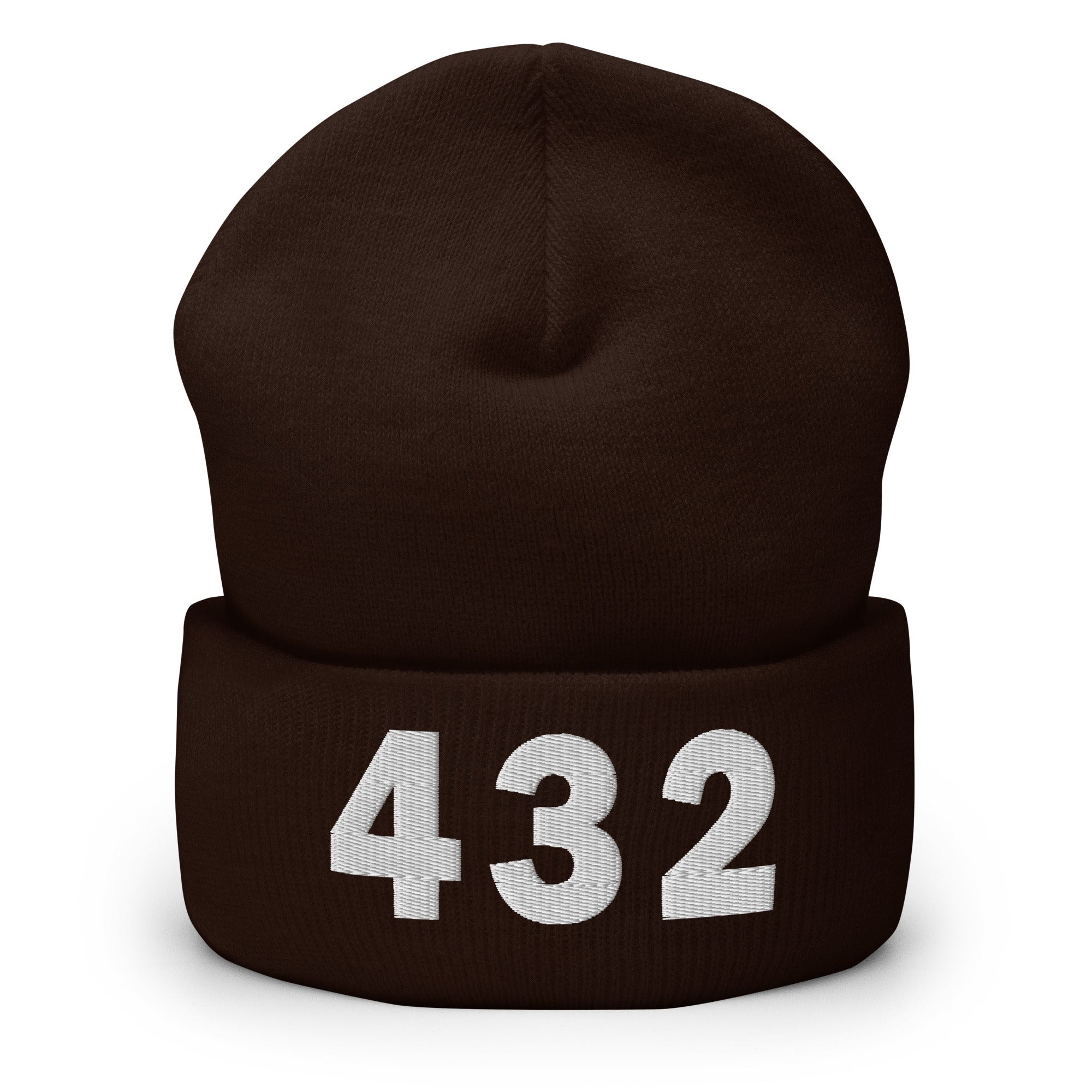 432 Area Code Cuffed Beanie