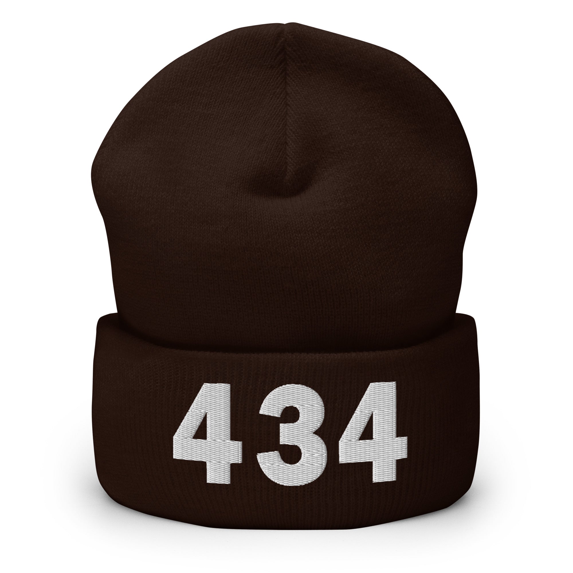 434 Area Code Cuffed Beanie