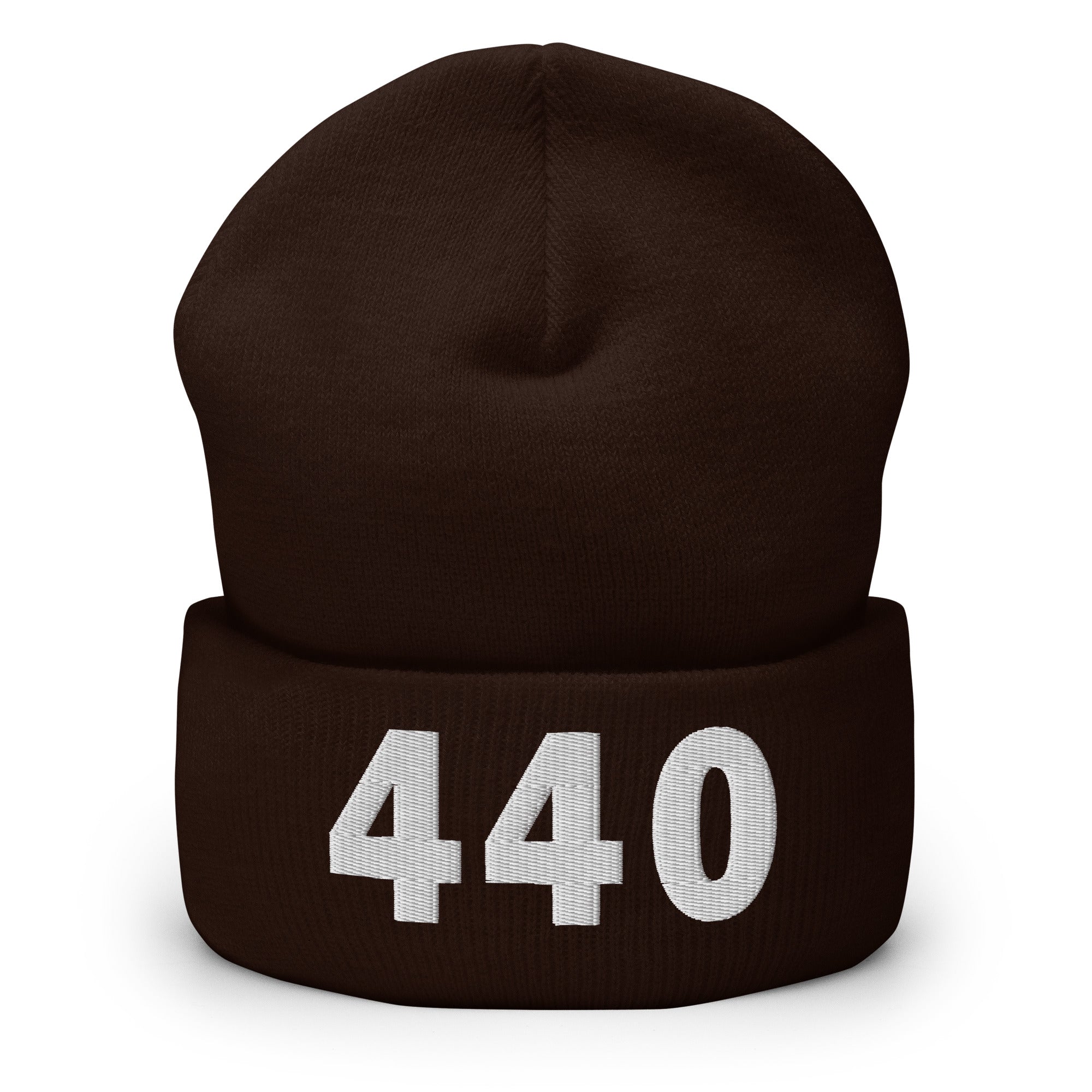 440 Area Code Cuffed Beanie