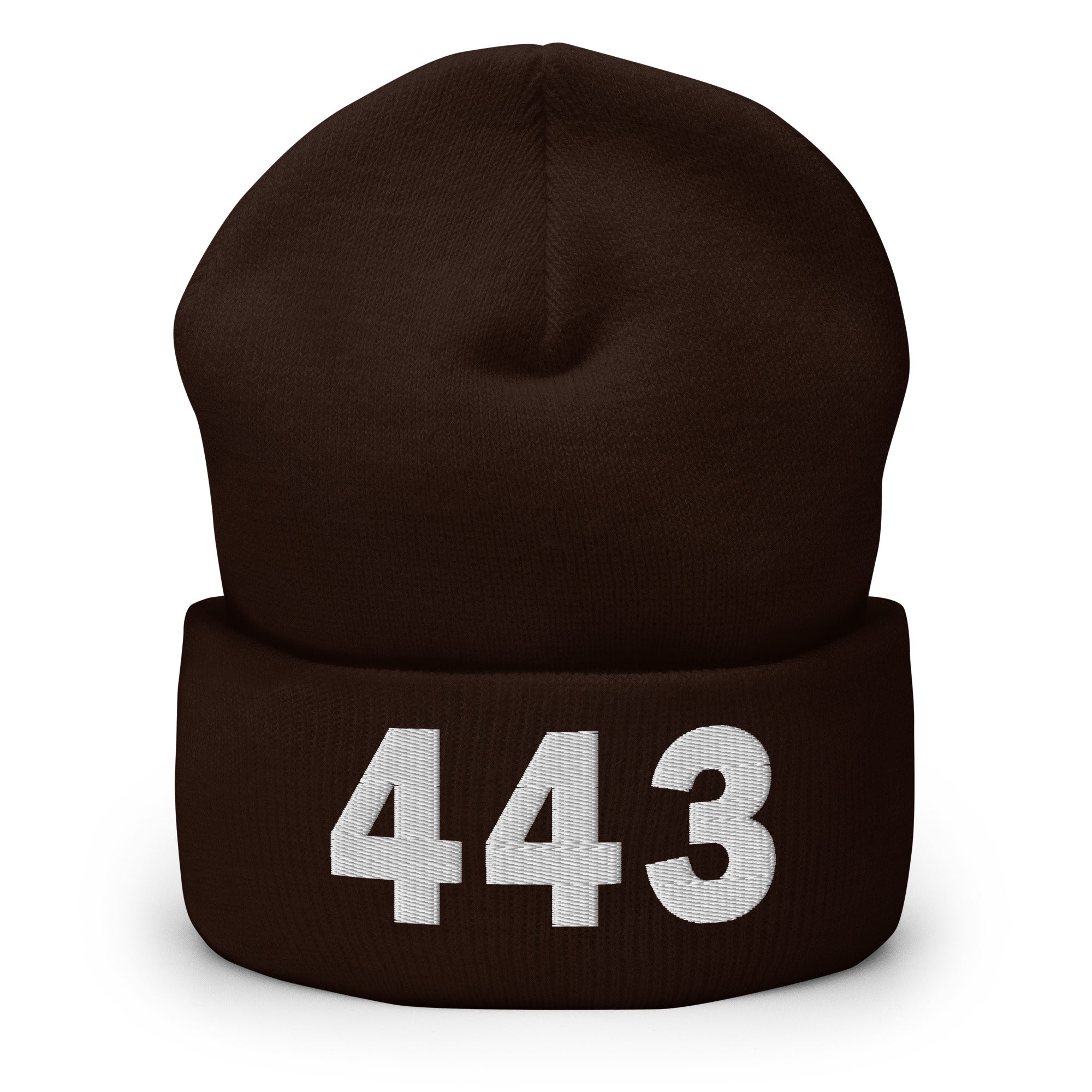 443 Area Code Cuffed Beanie