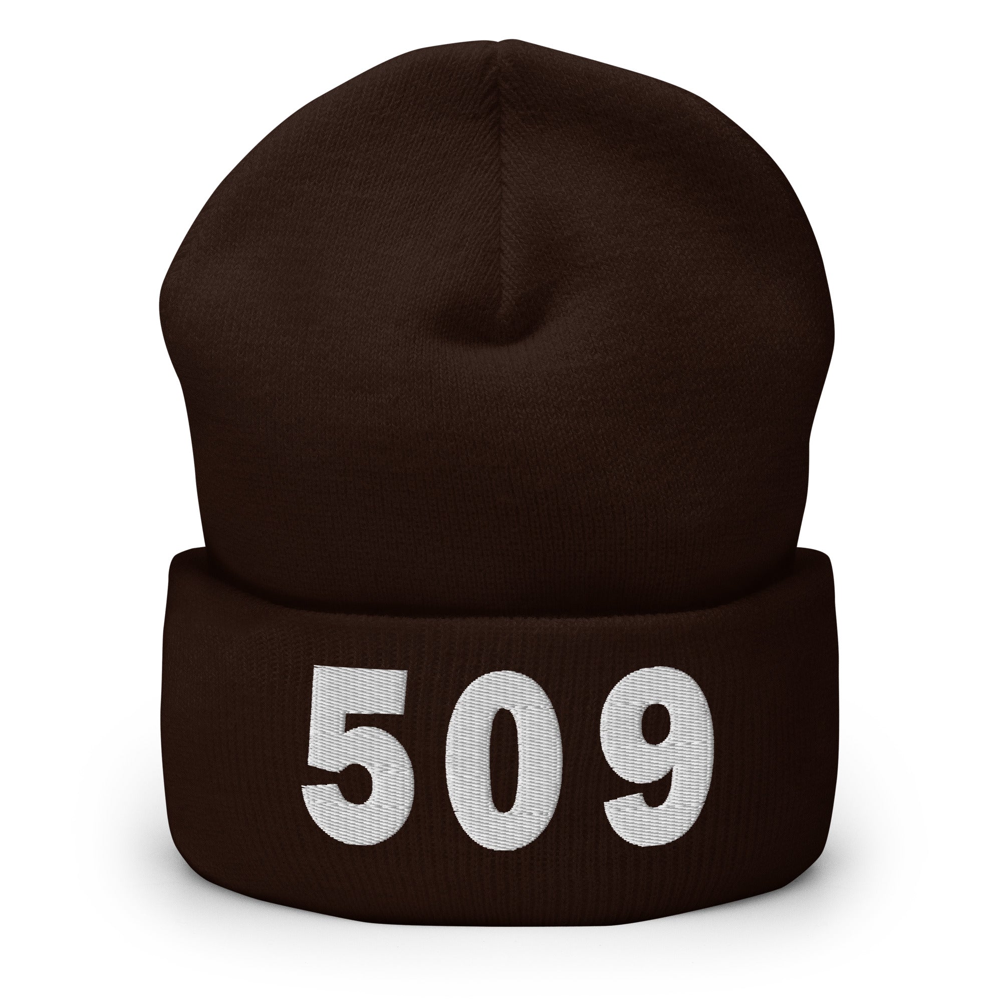 509 Area Code Cuffed Beanie