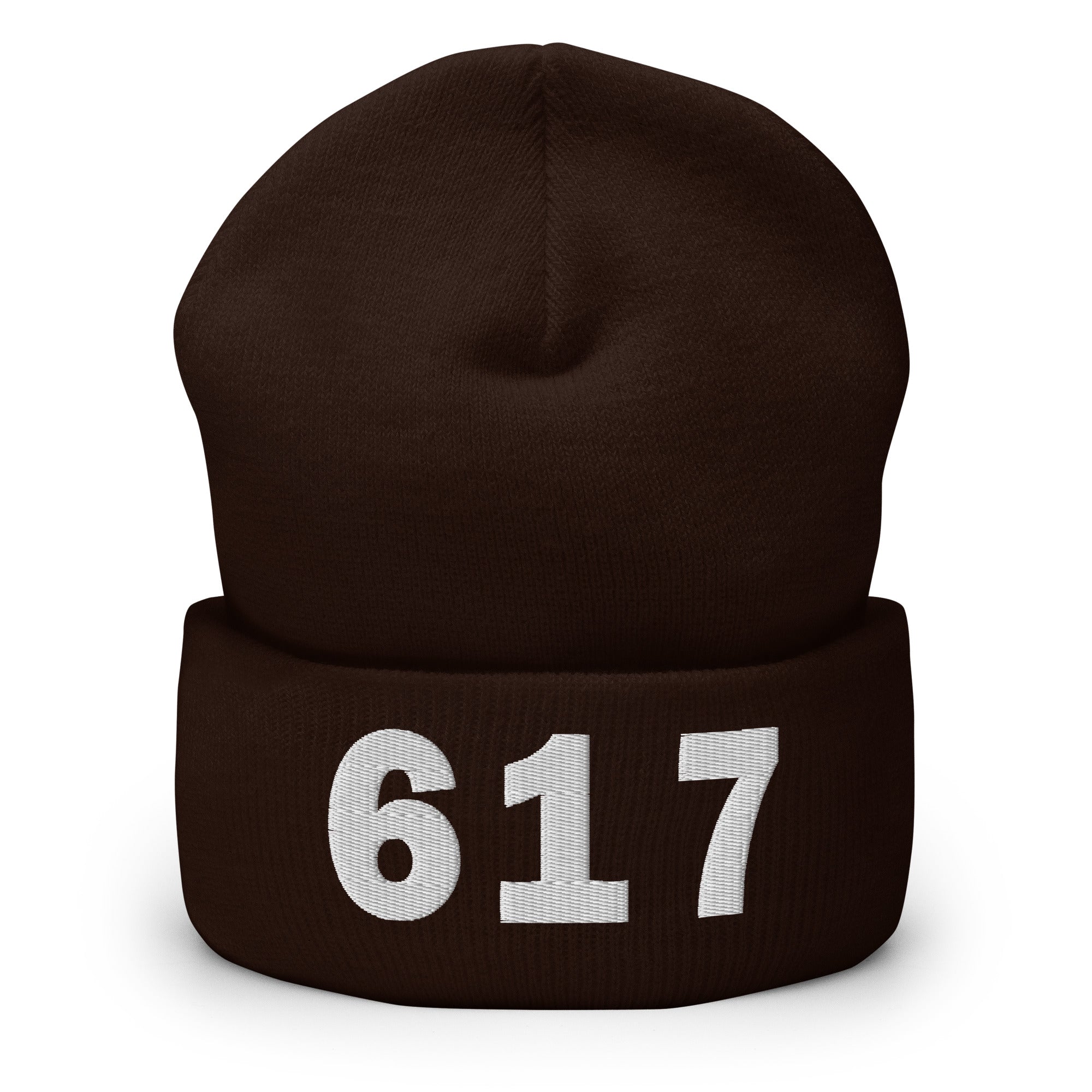 617 Area Code Cuffed Beanie