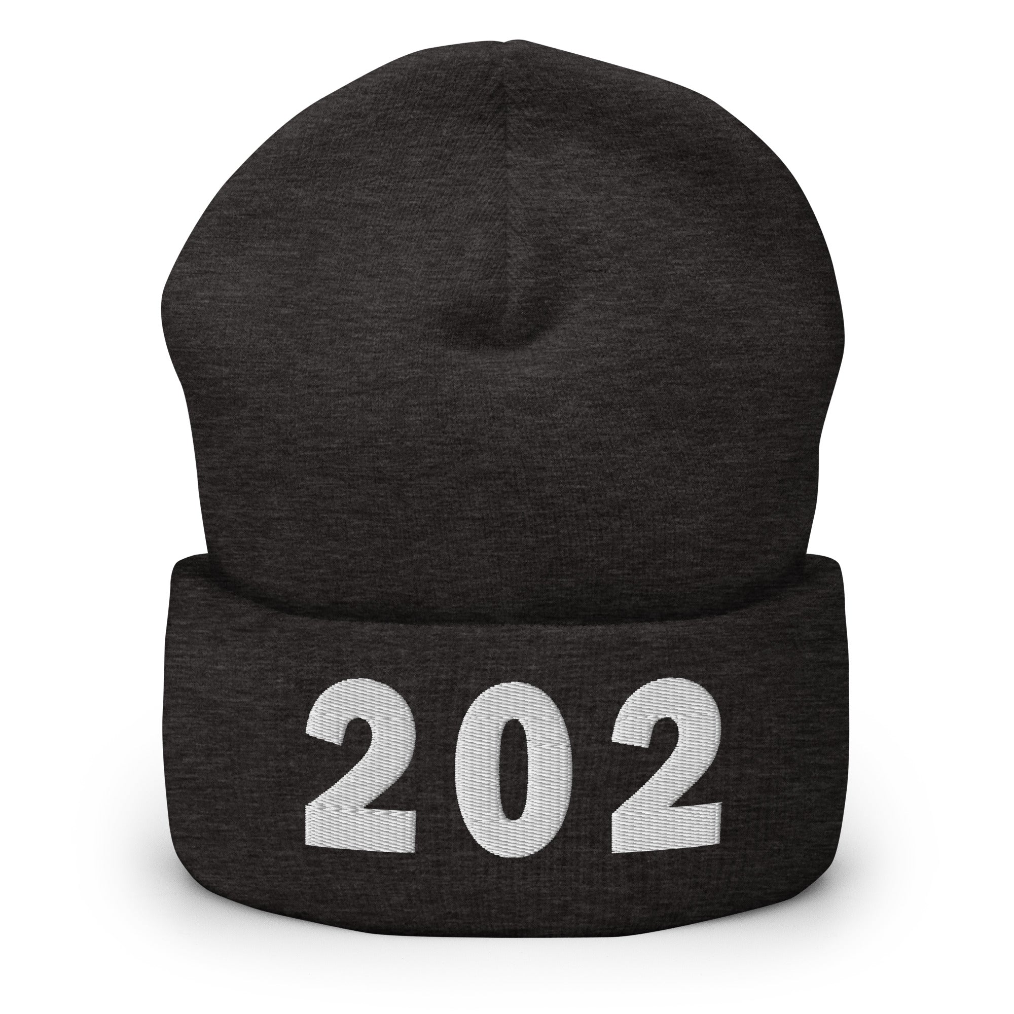 202 Area Code Cuffed Beanie
