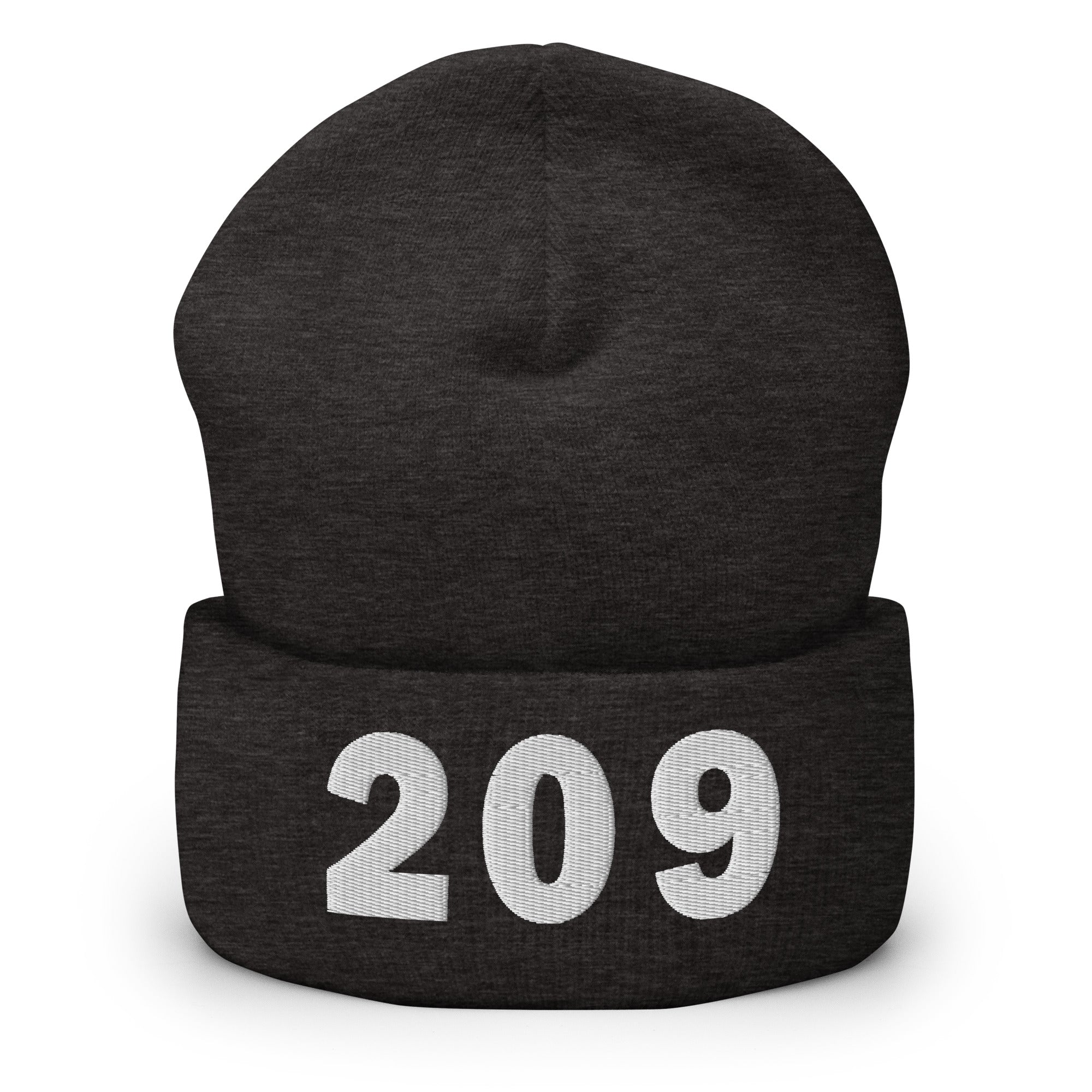 209 Area Code Cuffed Beanie