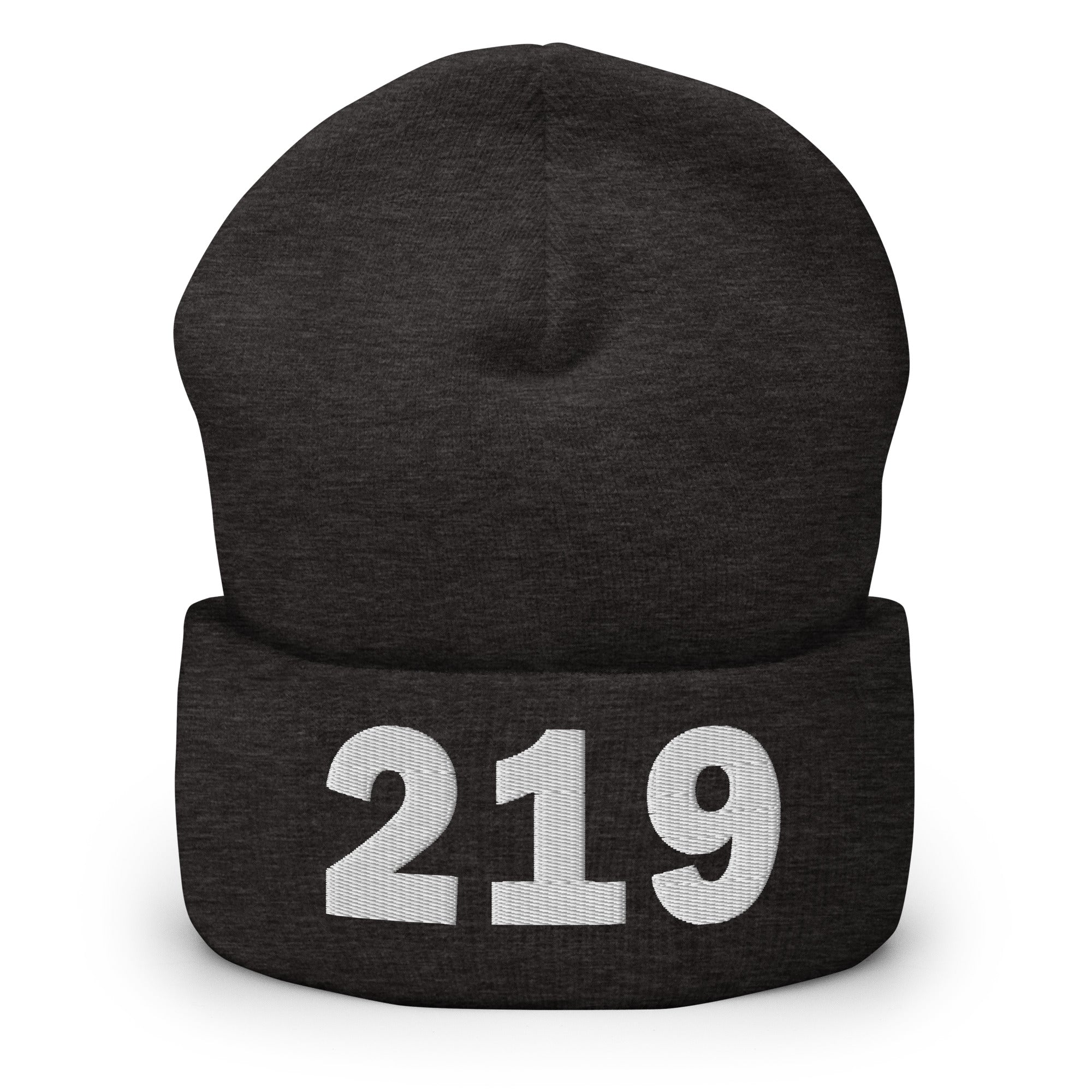 219 Area Code Cuffed Beanie