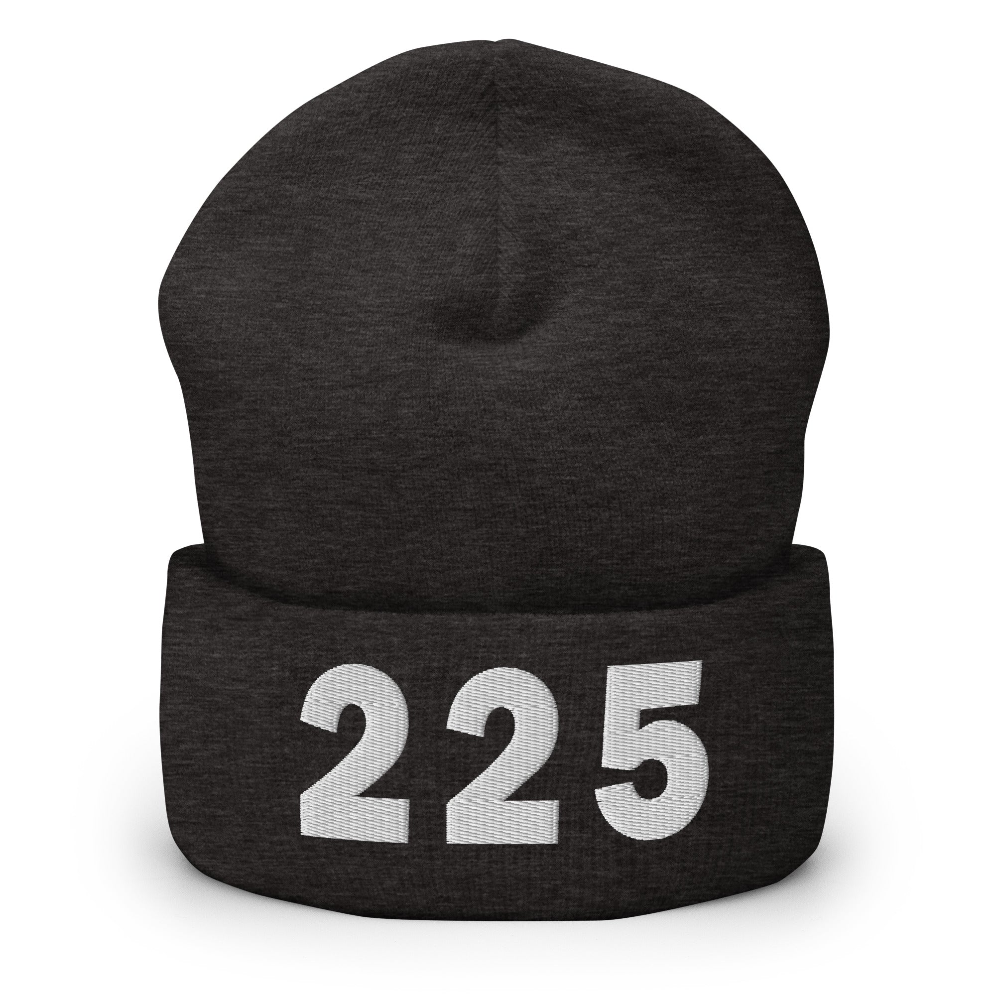 225 Area Code Cuffed Beanie
