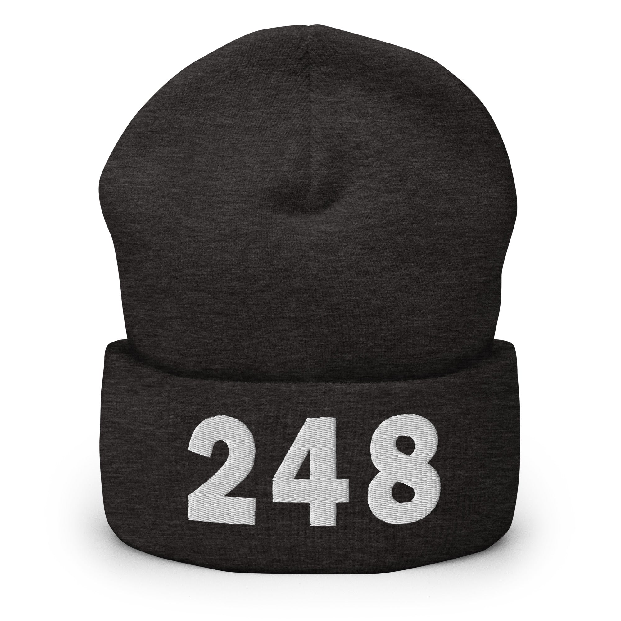 248 Area Code Cuffed Beanie