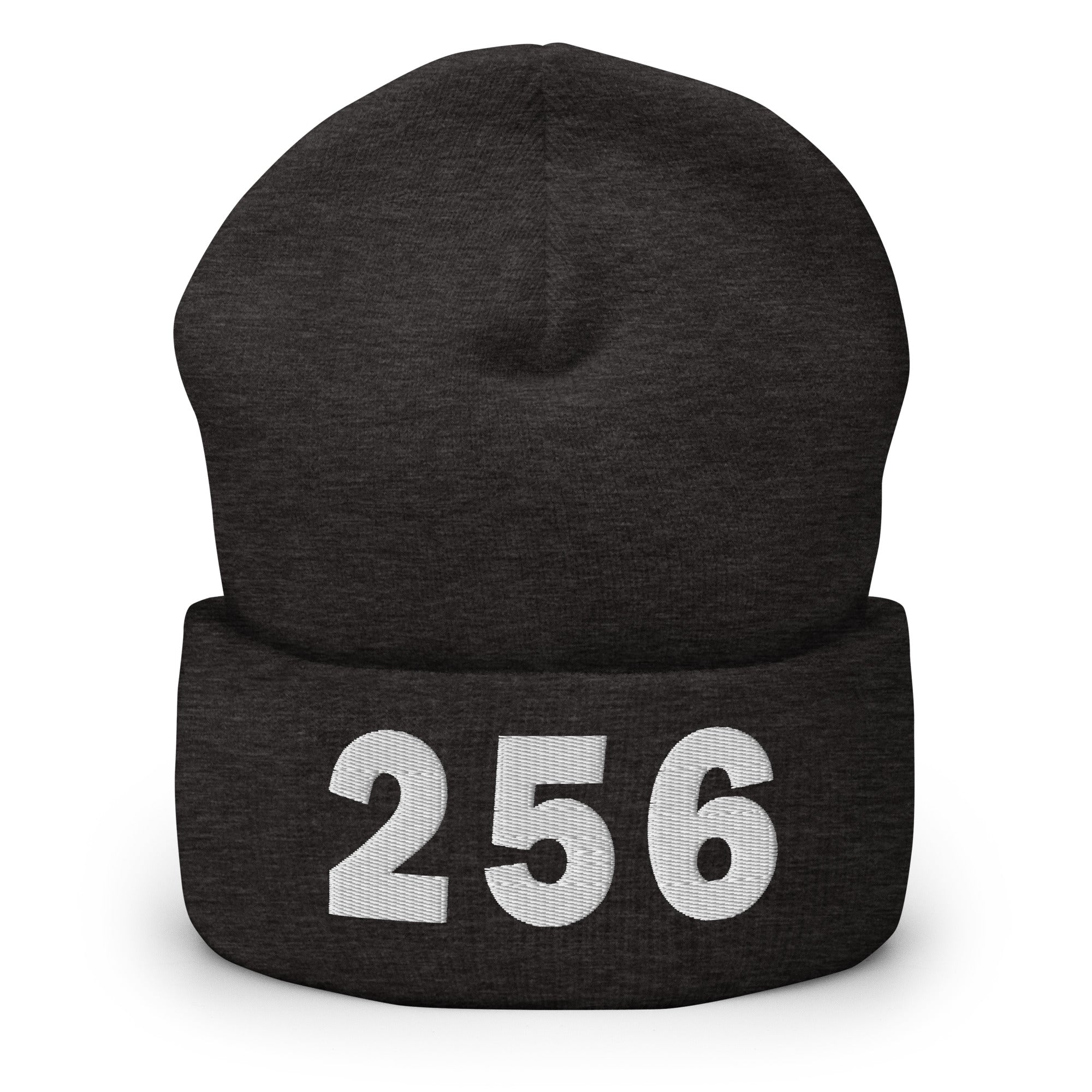 256 Area Code Cuffed Beanie
