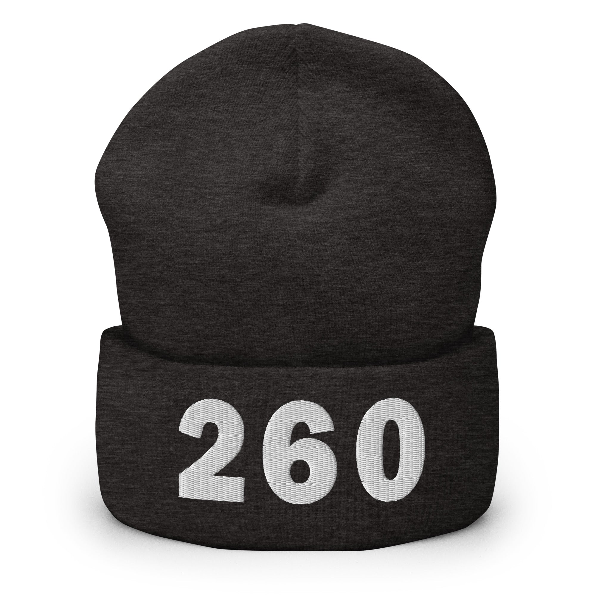 260 Area Code Cuffed Beanie