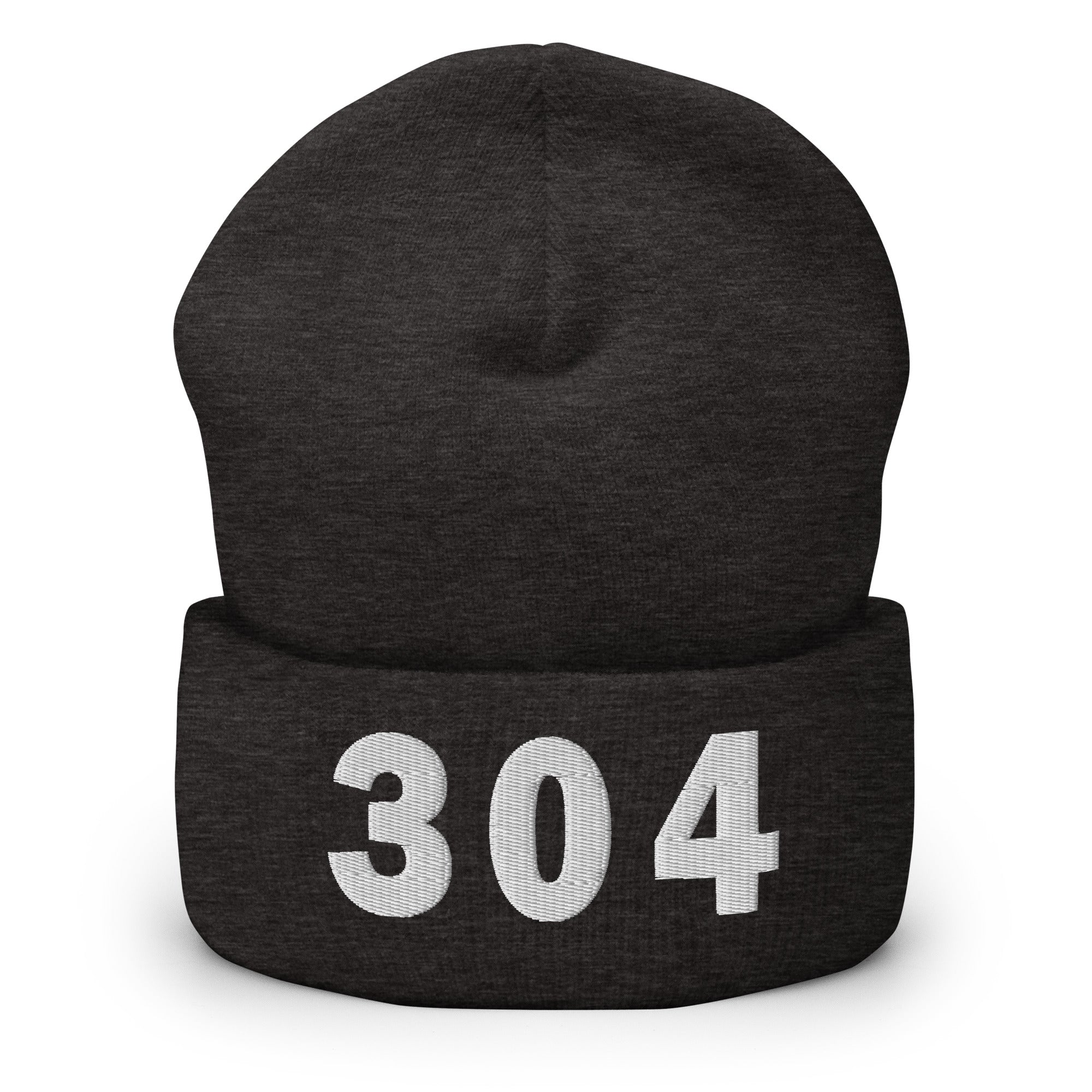 304 Area Code Cuffed Beanie