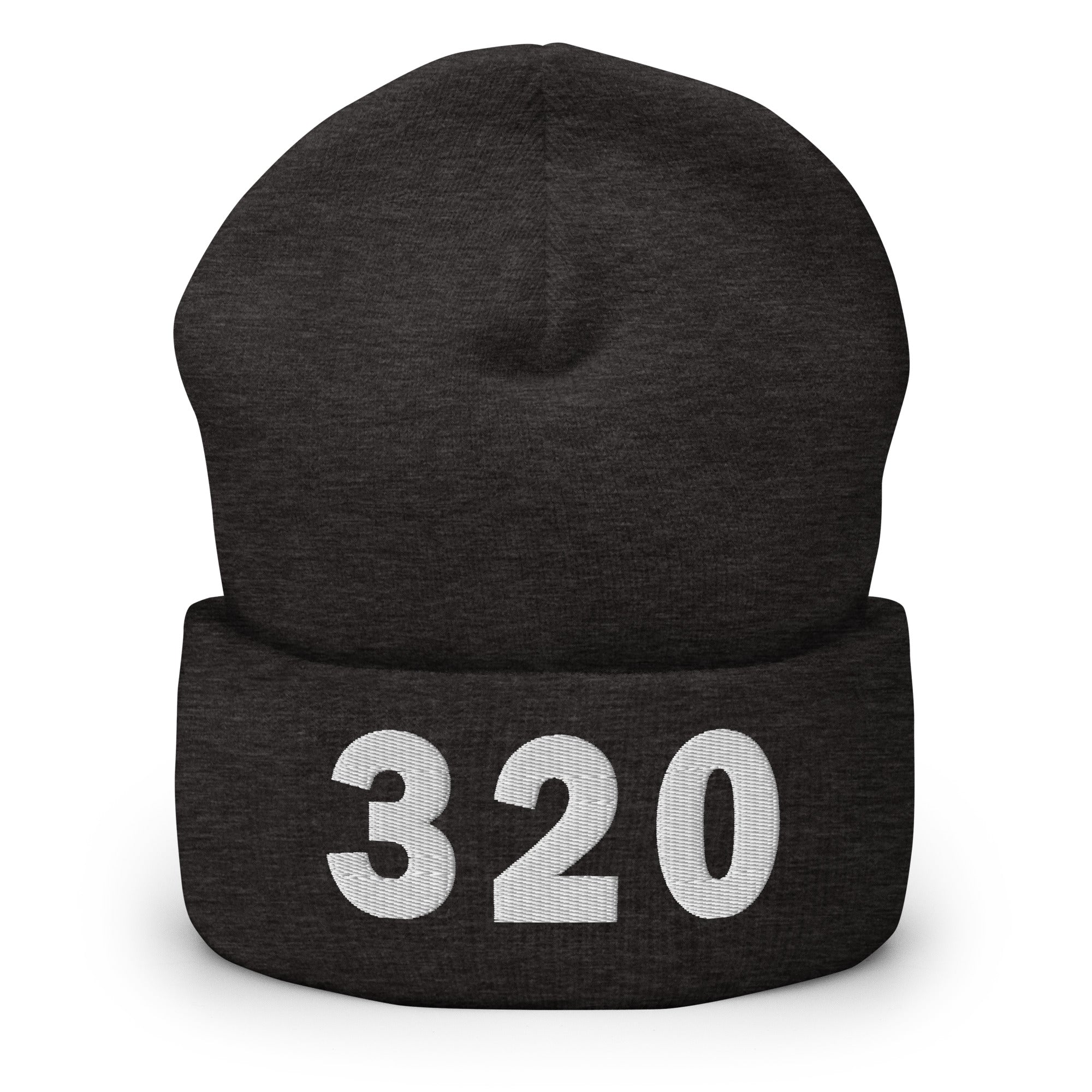 320 Area Code Cuffed Beanie