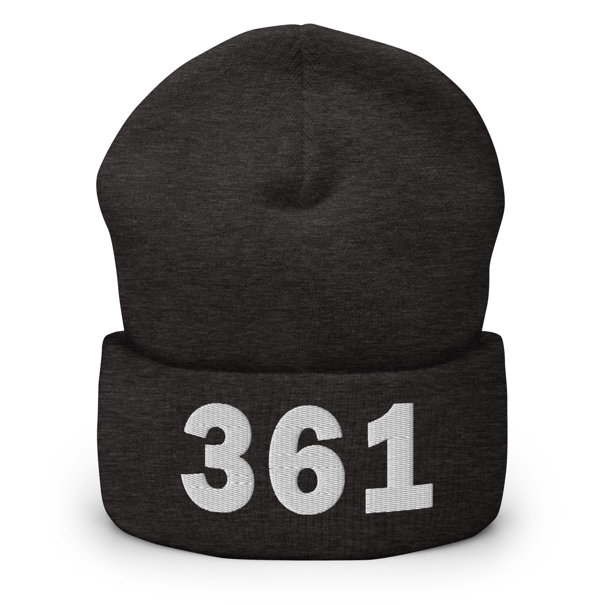 361 Area Code Cuffed Beanie