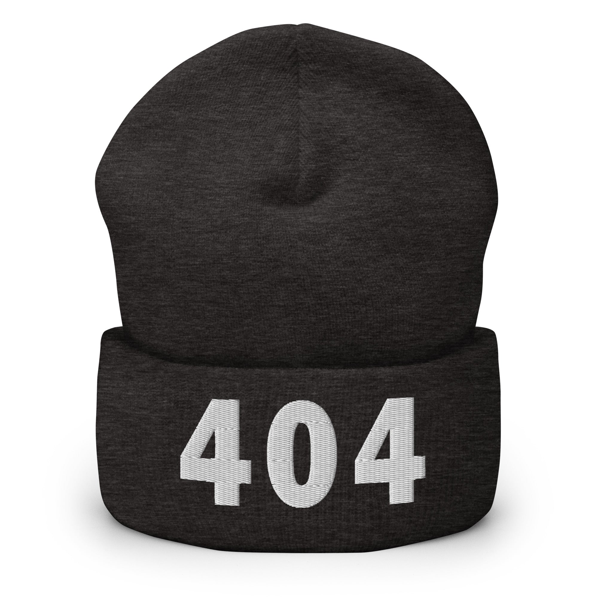404 Area Code Cuffed Beanie
