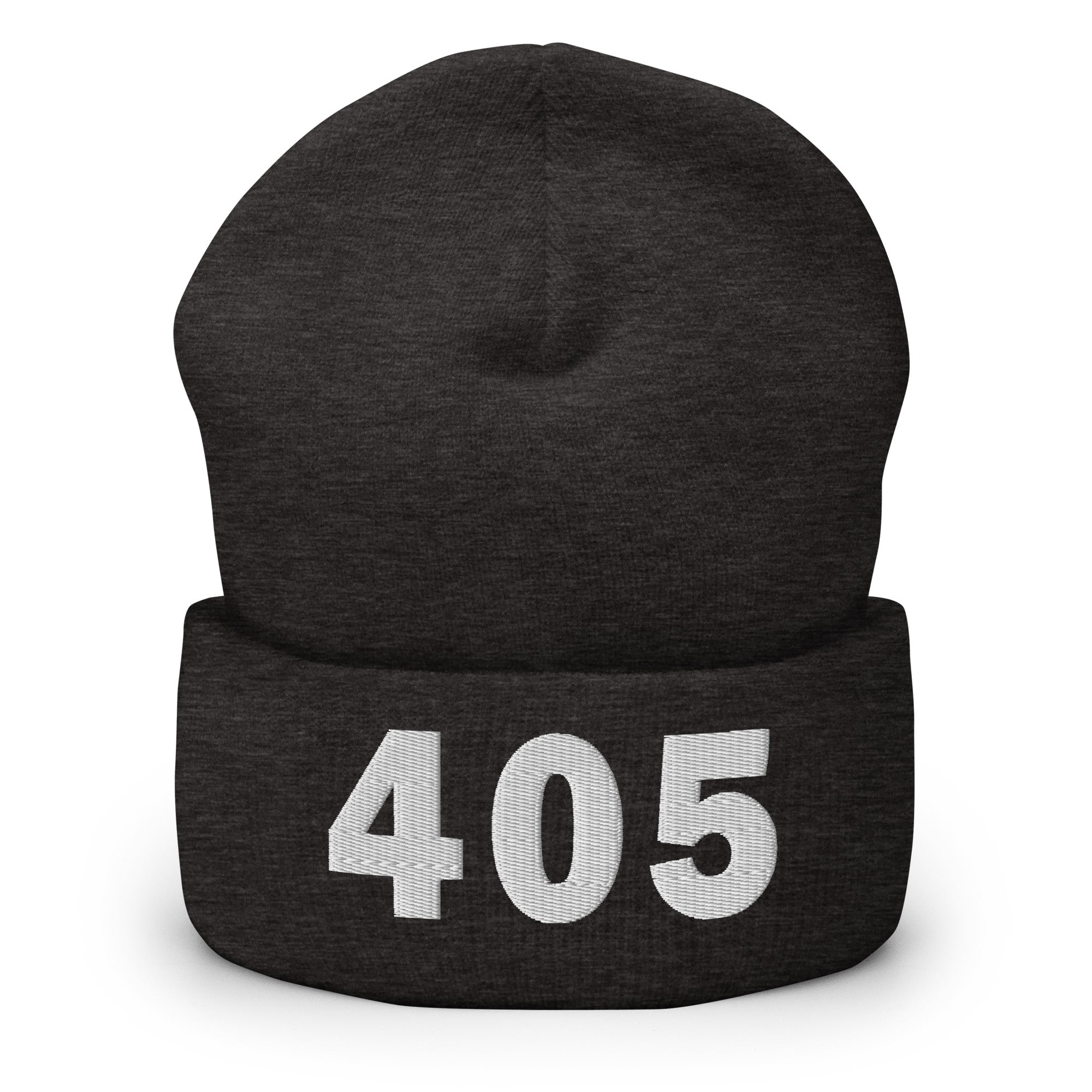 405 Area Code Cuffed Beanie