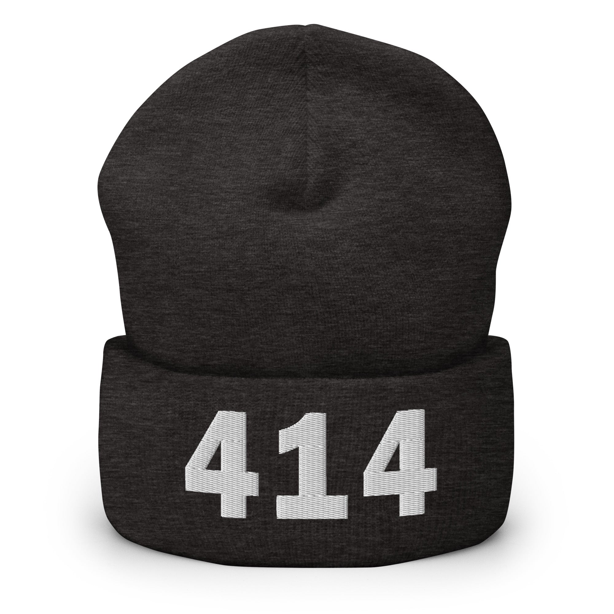 414 Area Code Cuffed Beanie