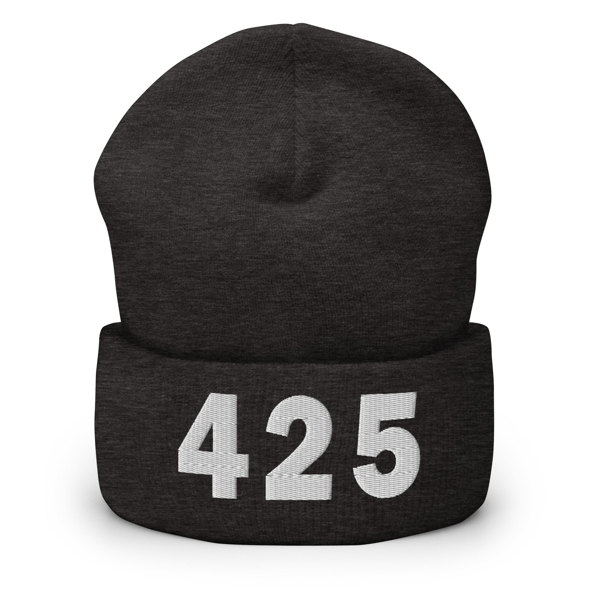 425 Area Code Cuffed Beanie