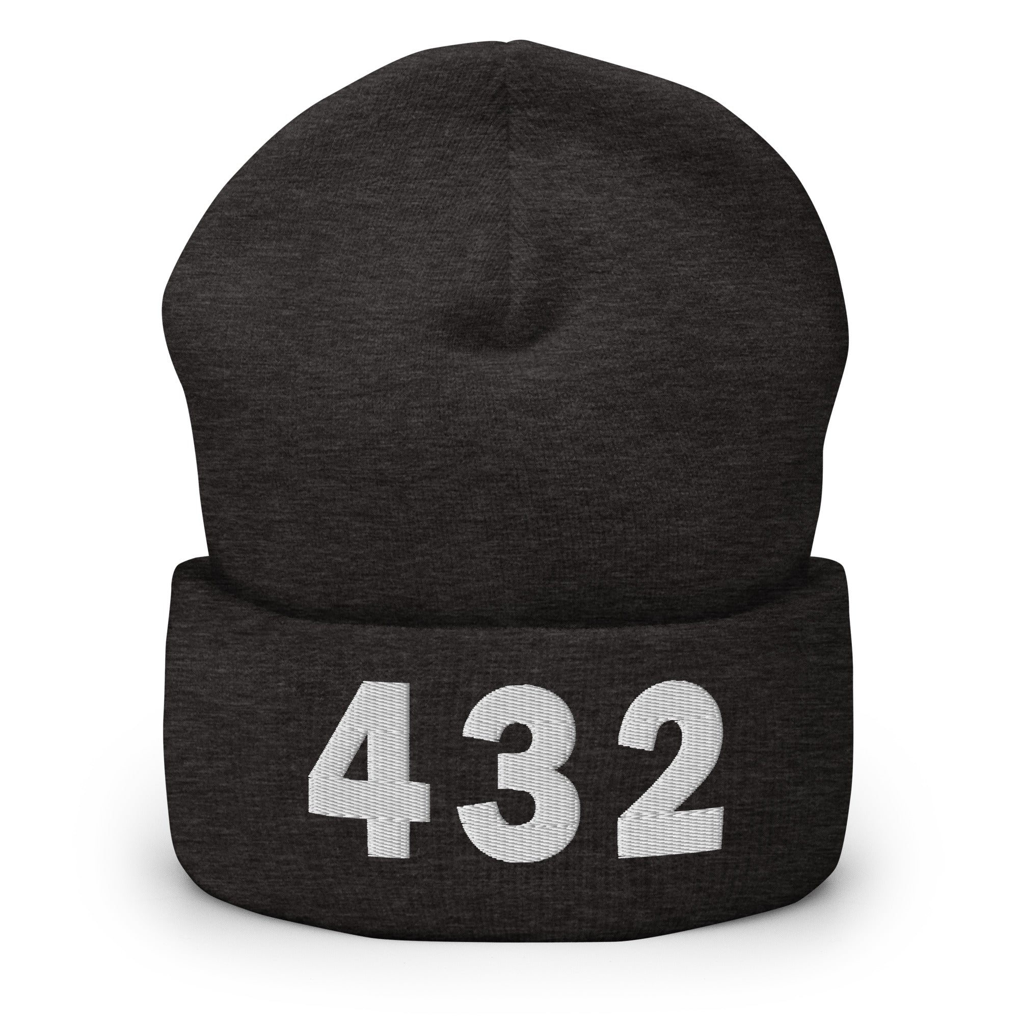 432 Area Code Cuffed Beanie