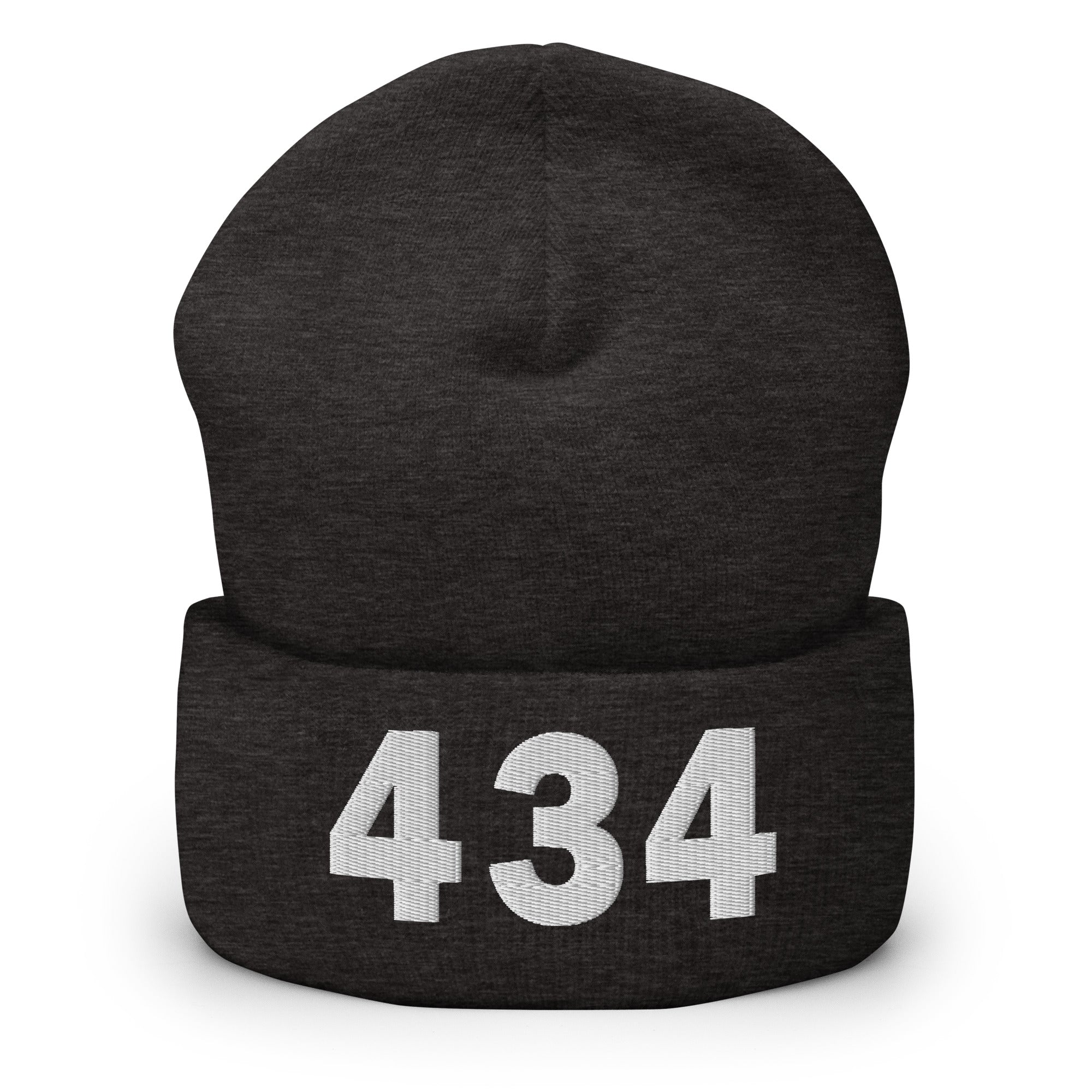 434 Area Code Cuffed Beanie