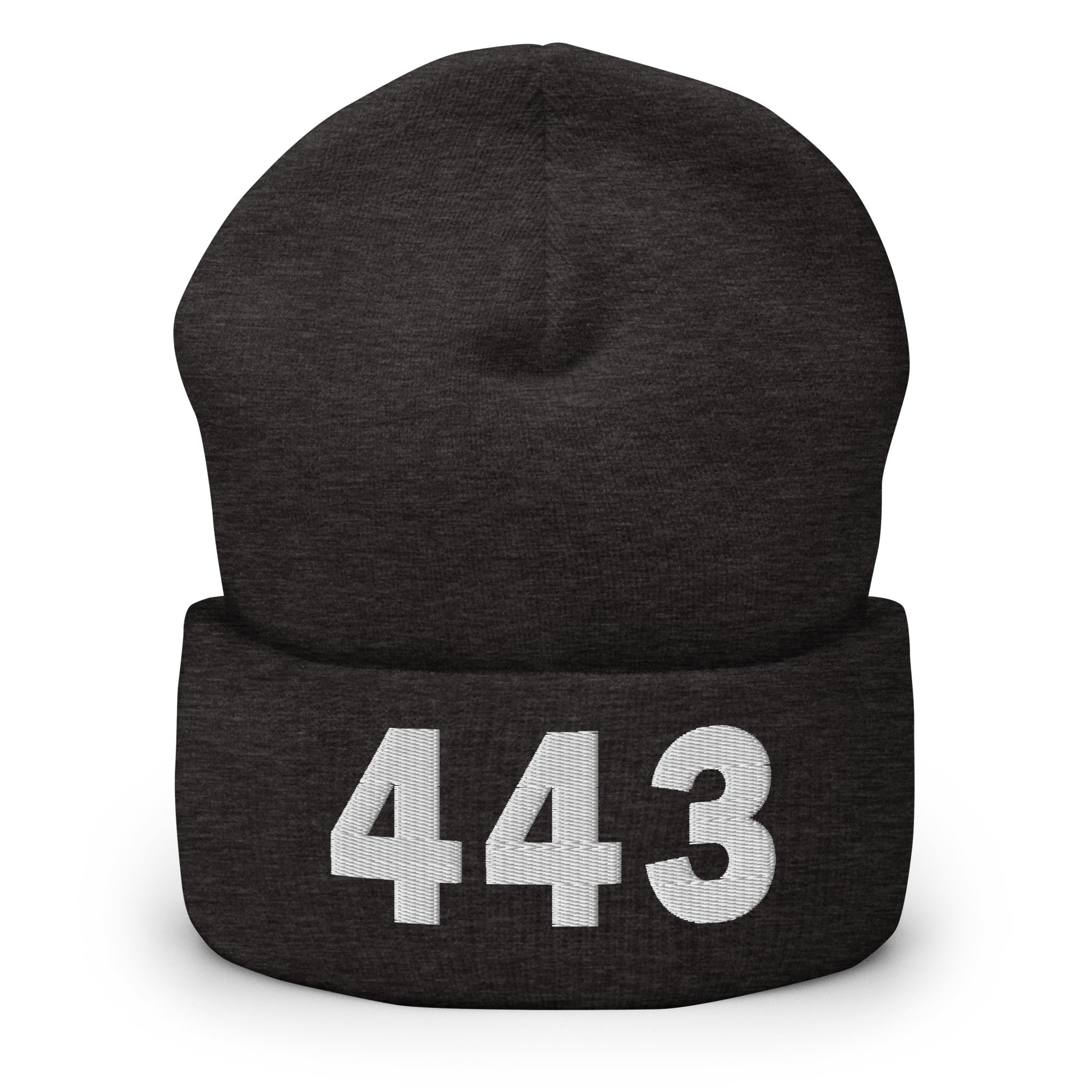 443 Area Code Cuffed Beanie