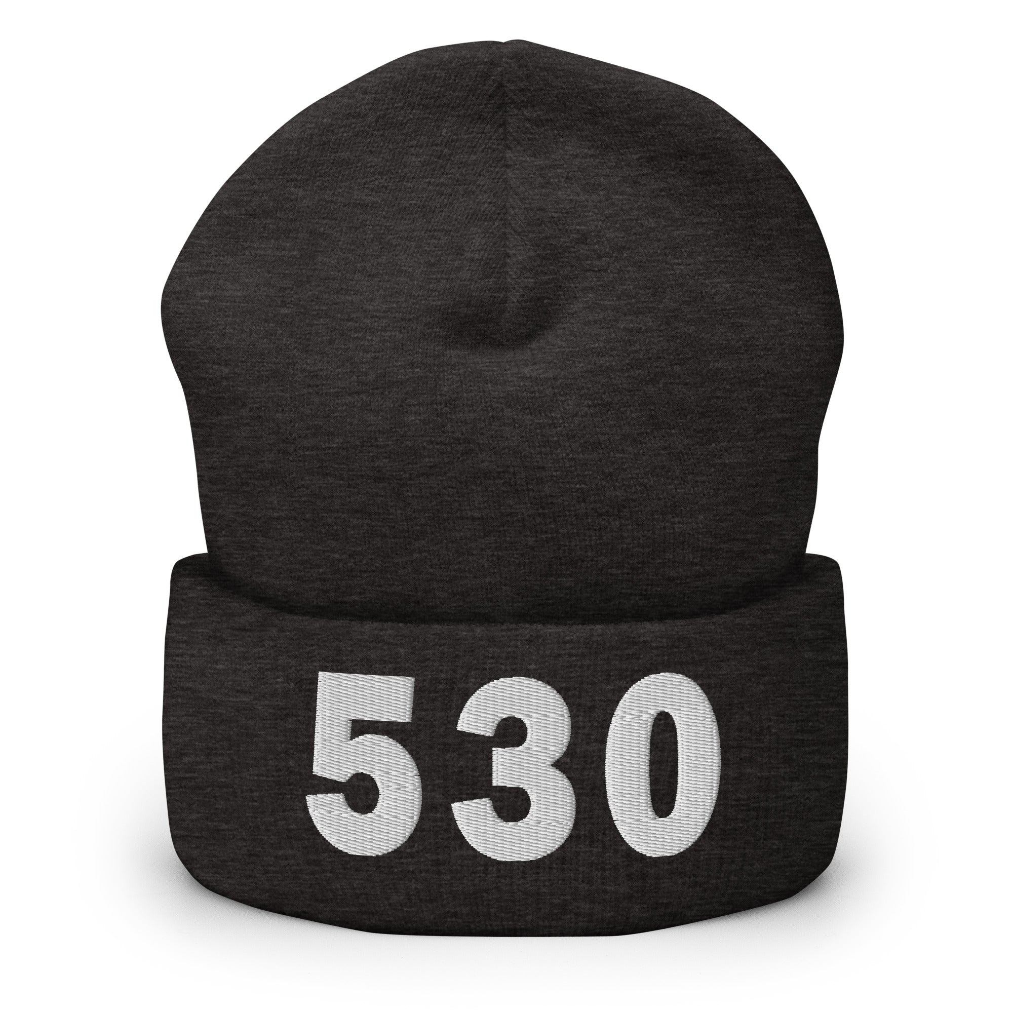 530 Area Code Cuffed Beanie