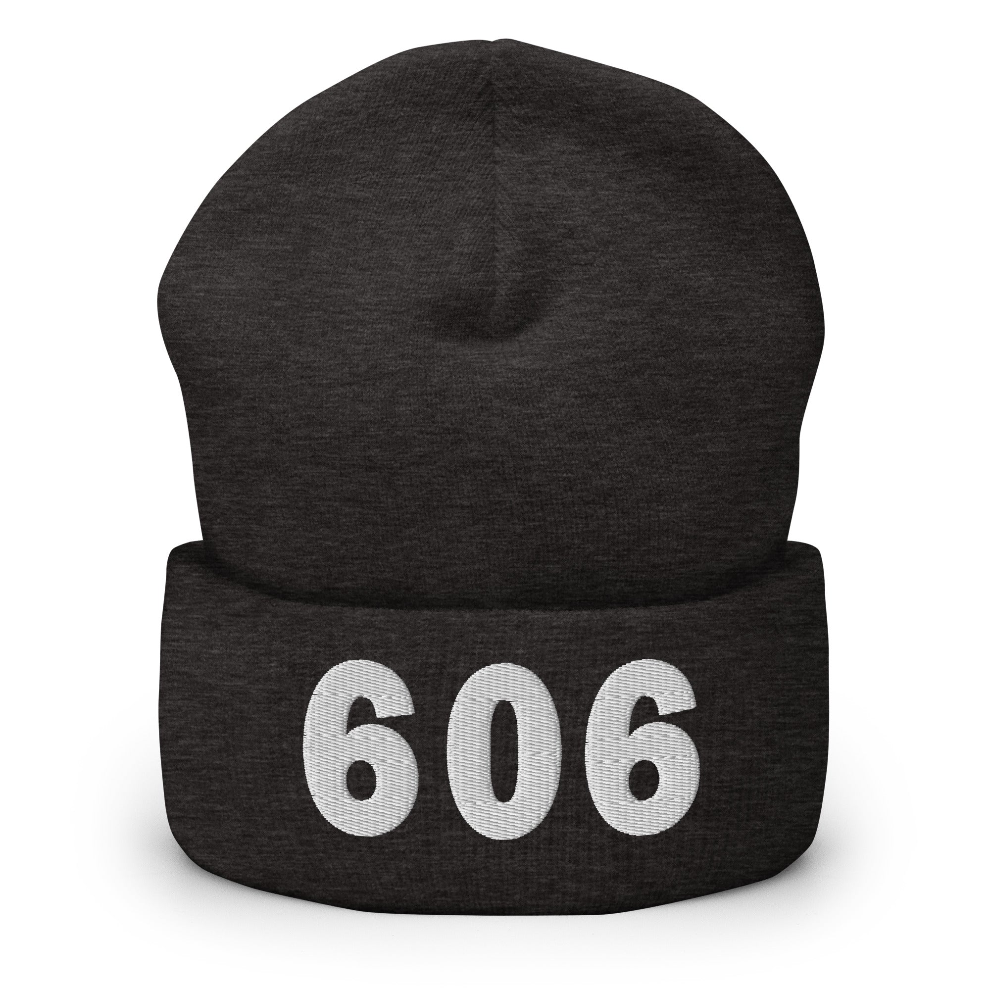 606 Area Code Cuffed Beanie