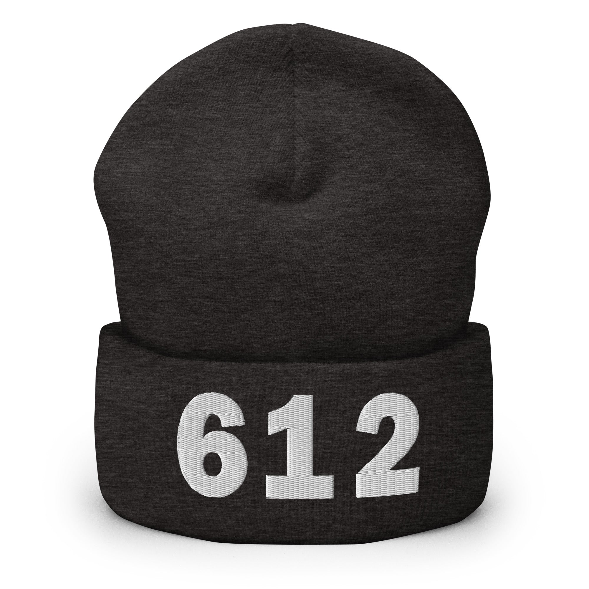 612 Area Code Cuffed Beanie