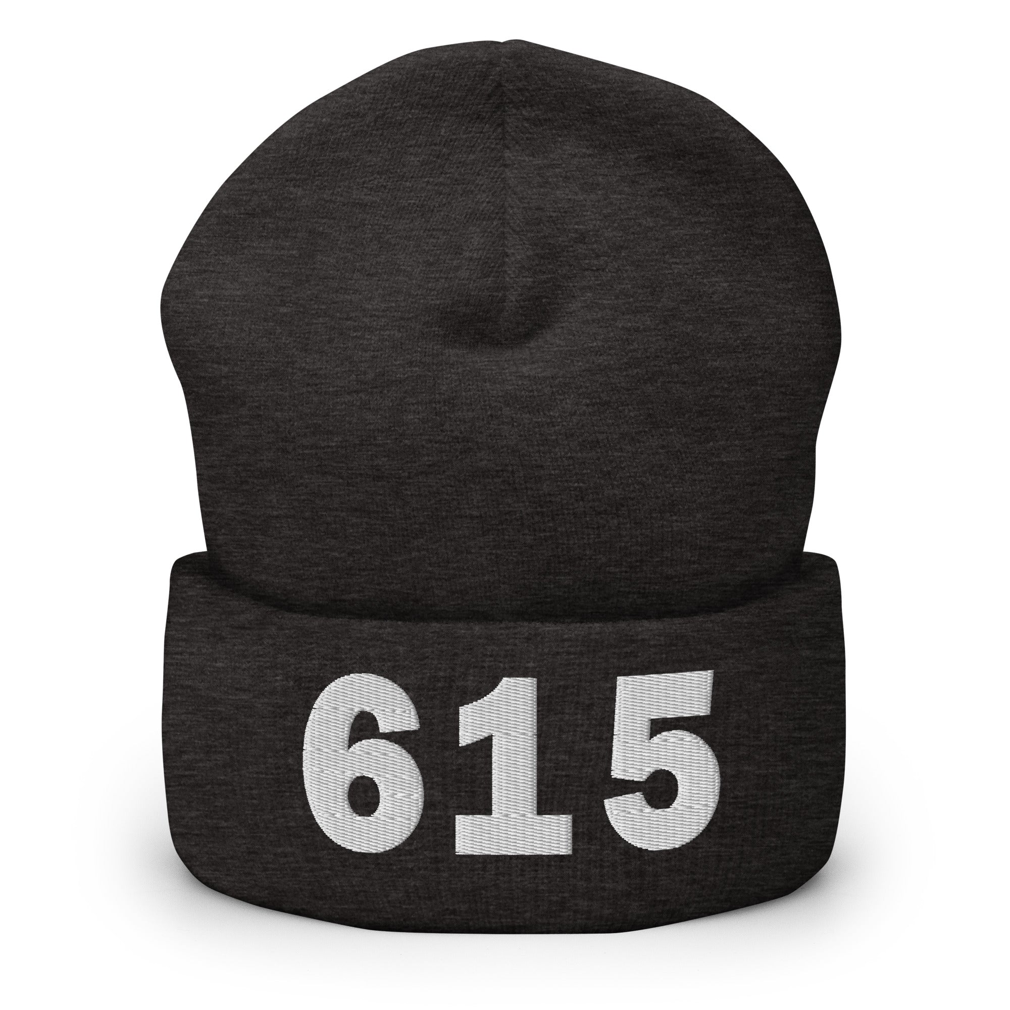 615 Area Code Cuffed Beanie