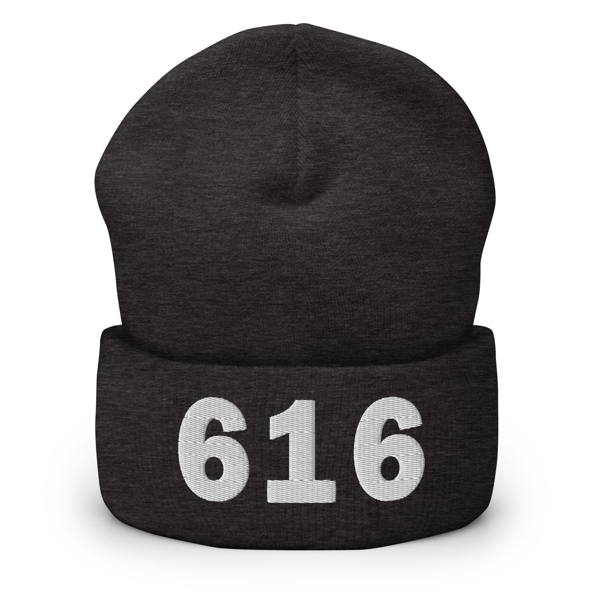 616 Area Code Cuffed Beanie