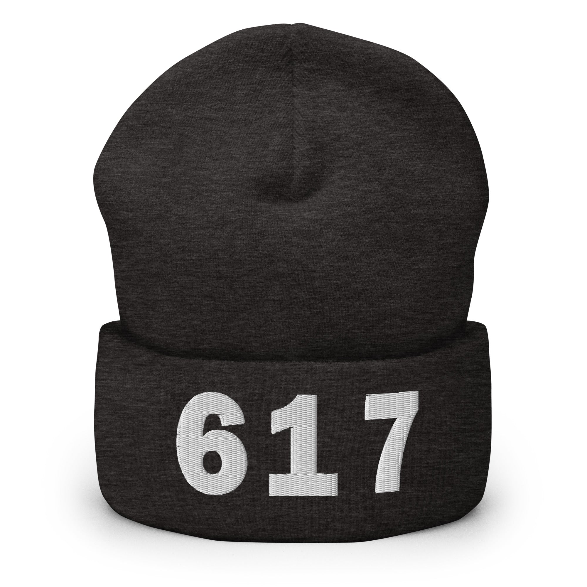 617 Area Code Cuffed Beanie