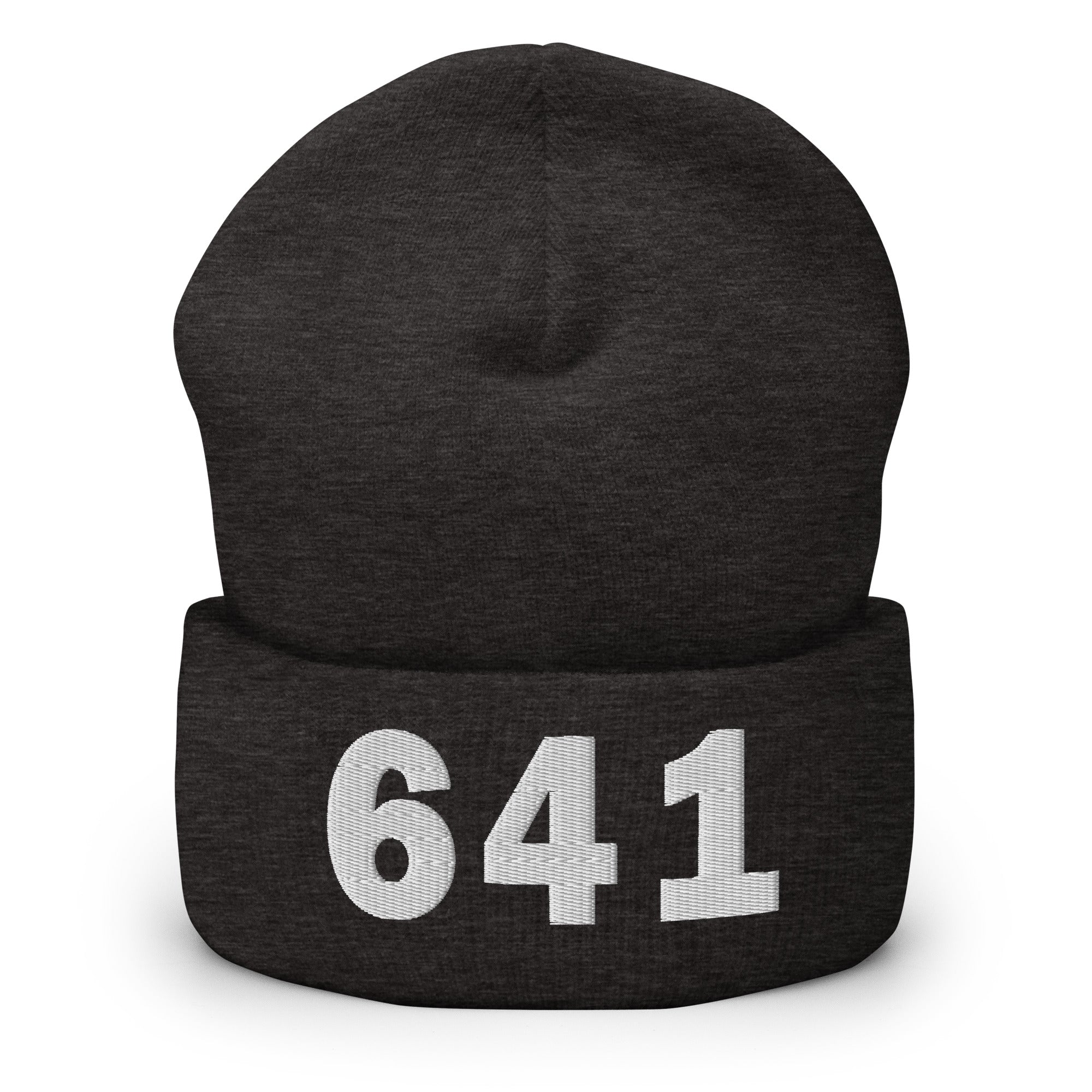 641 Area Code Cuffed Beanie