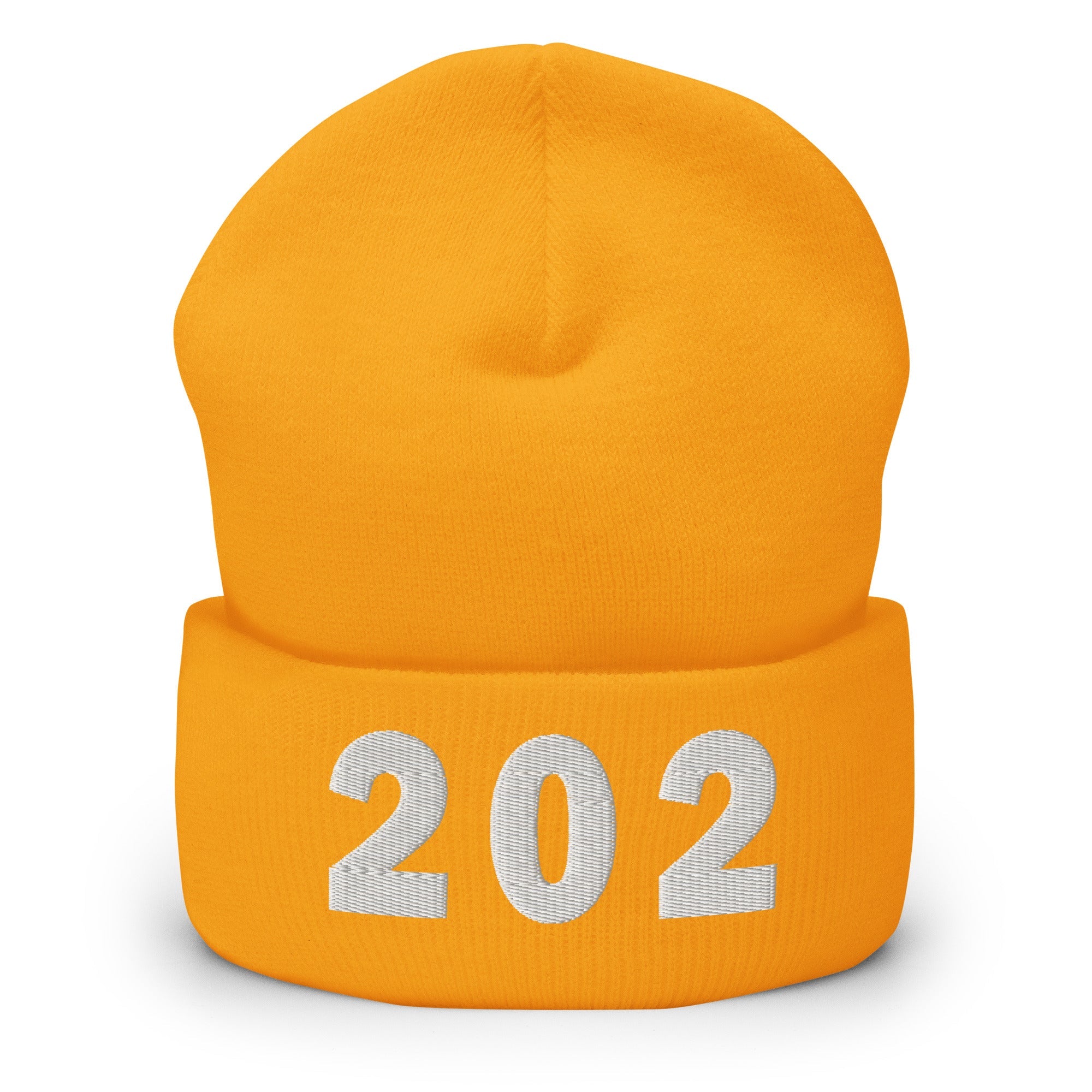 202 Area Code Cuffed Beanie