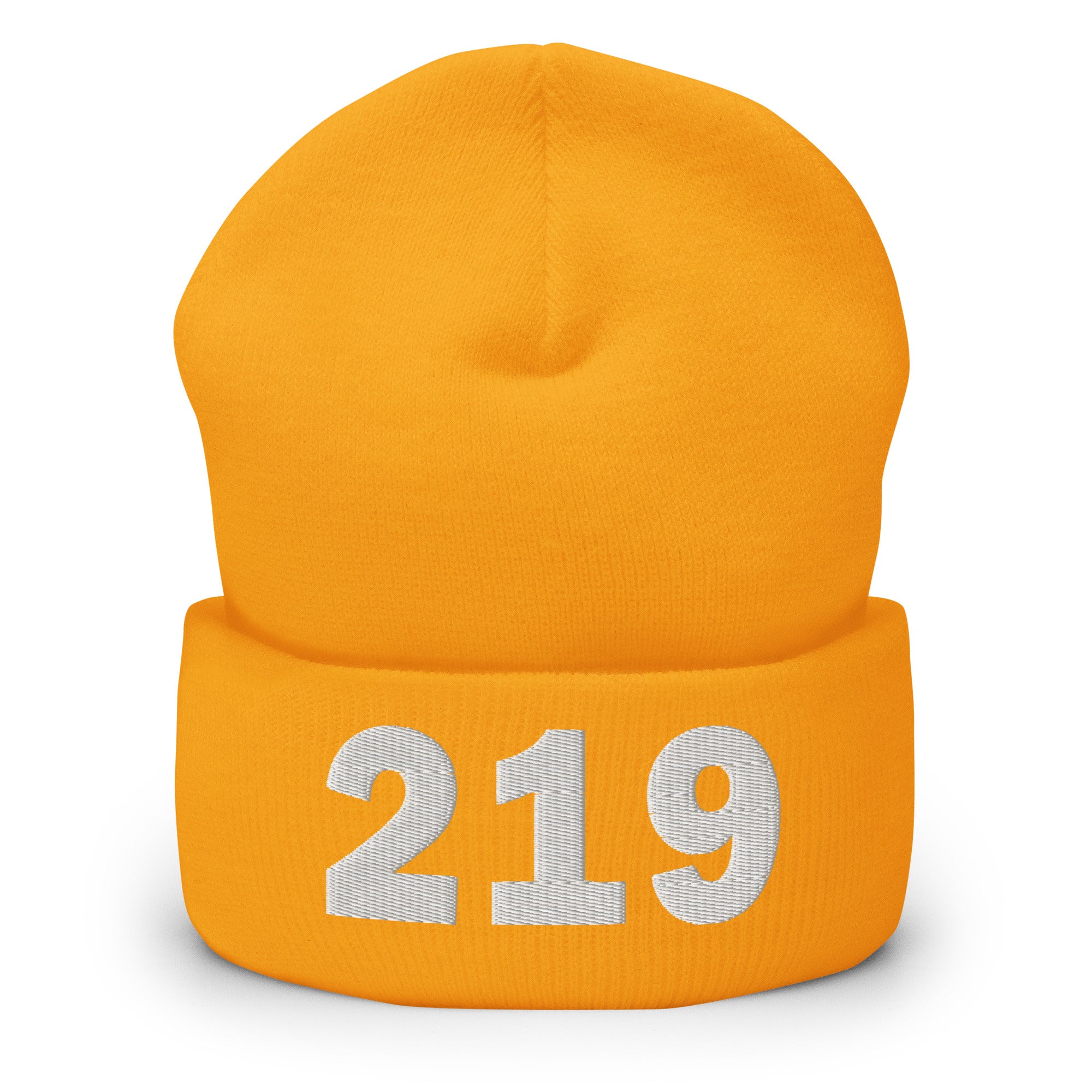 219 Area Code Cuffed Beanie