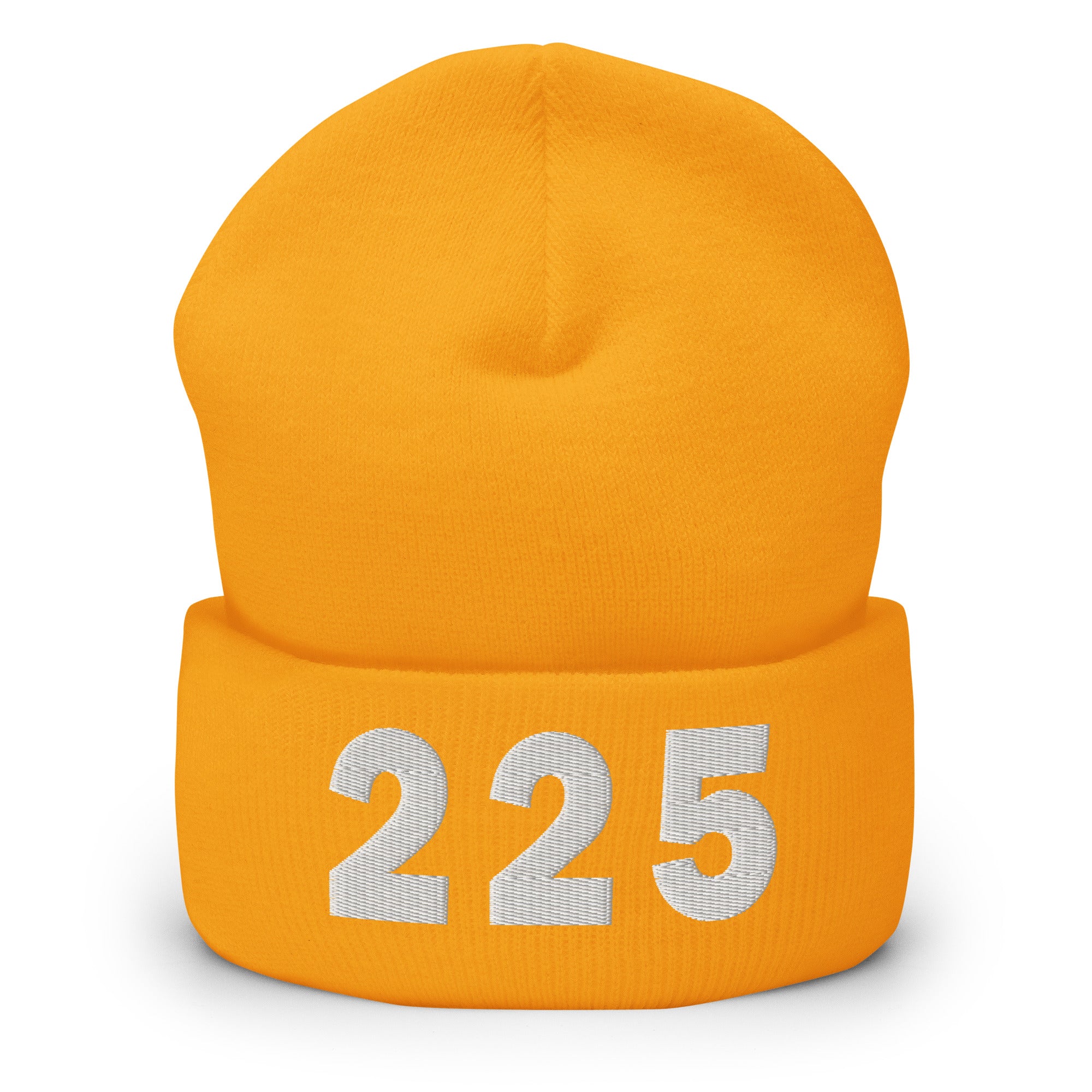 225 Area Code Cuffed Beanie