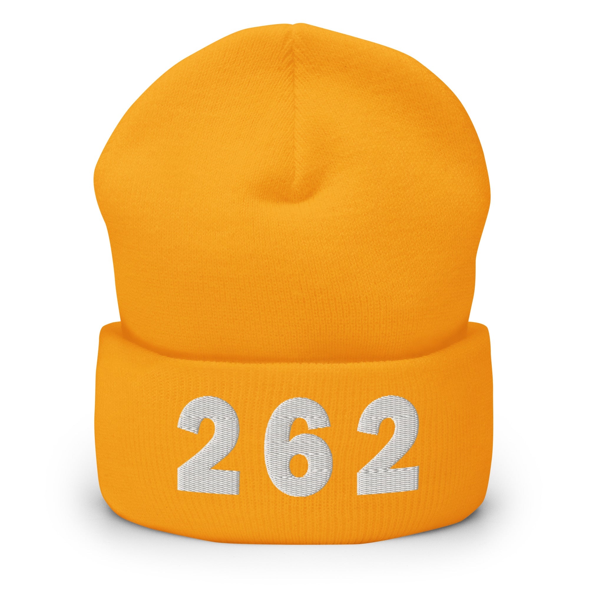 262 Area Code Cuffed Beanie