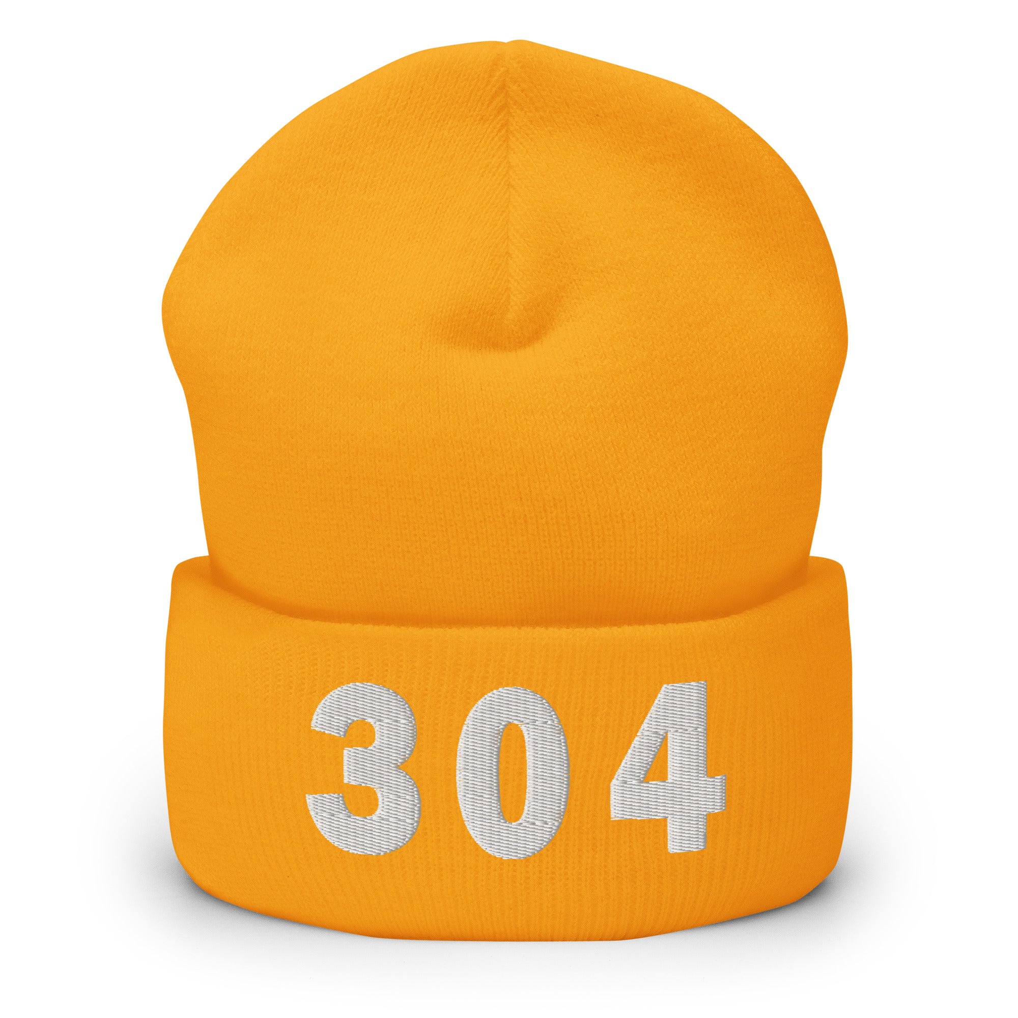 304 Area Code Cuffed Beanie