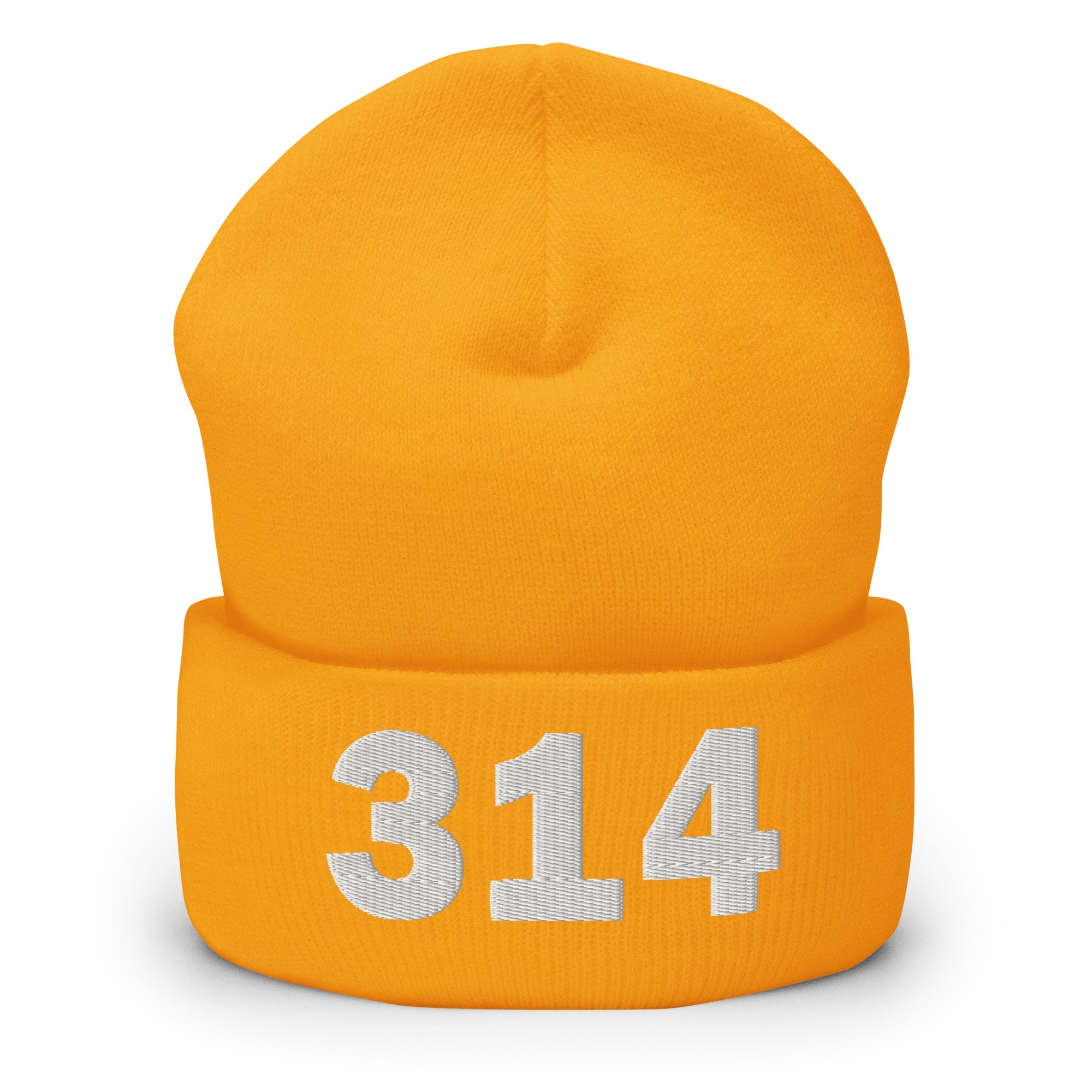 314 Area Code Cuffed Beanie