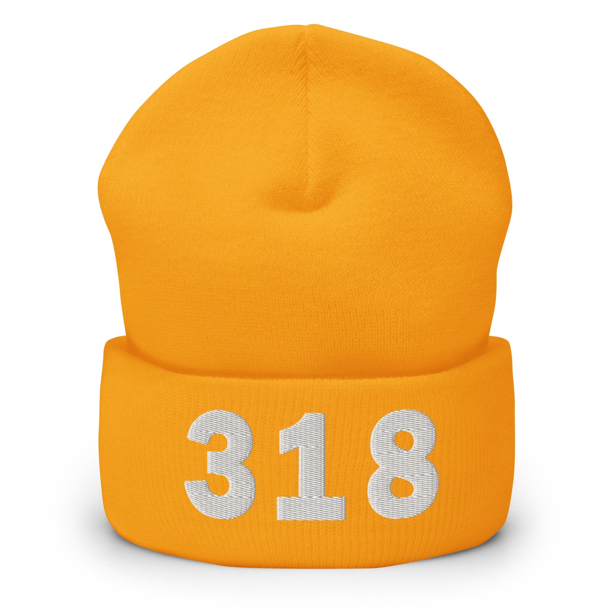 318 Area Code Cuffed Beanie