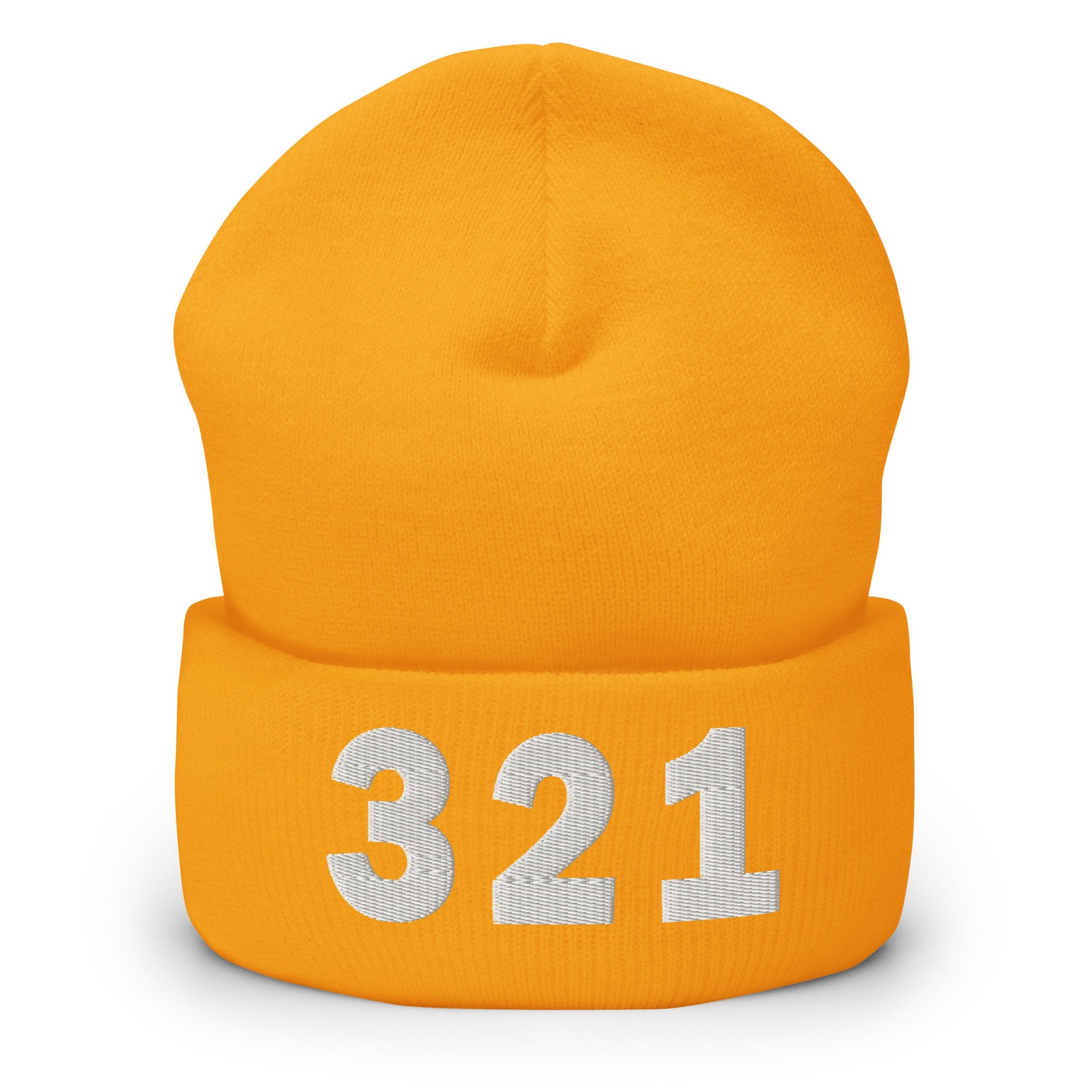 321 Area Code Cuffed Beanie