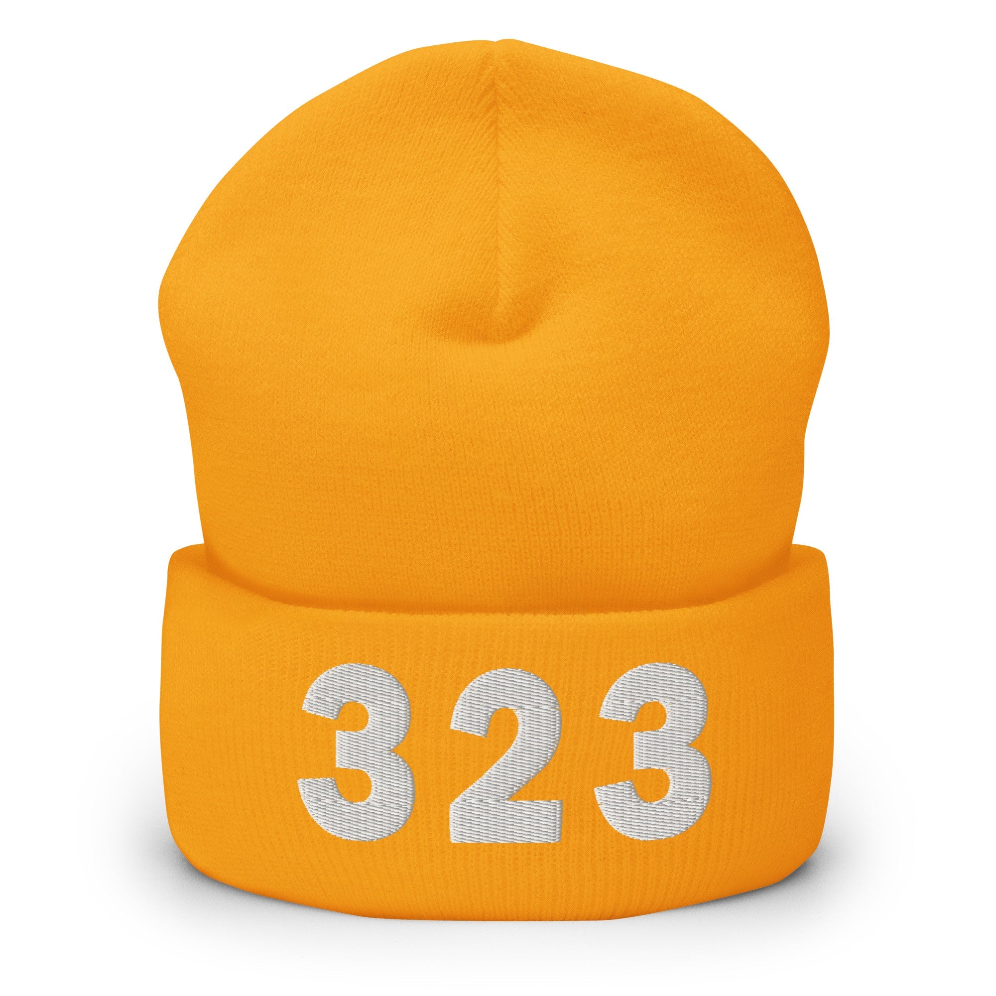 323 Area Code Cuffed Beanie