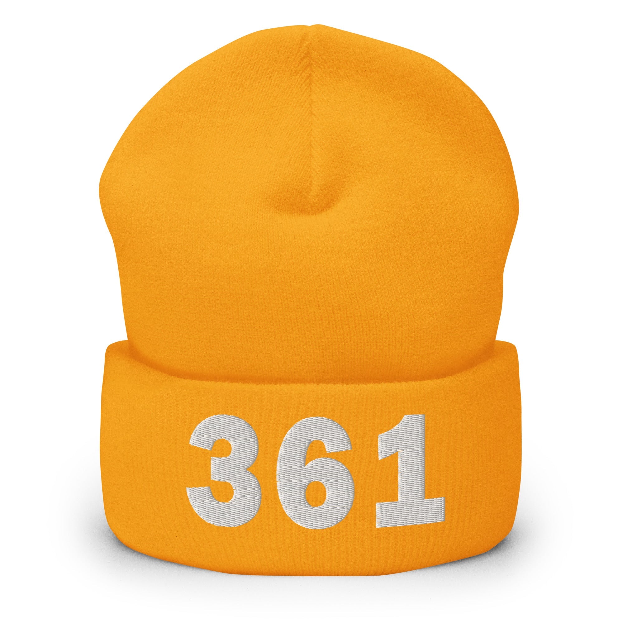 361 Area Code Cuffed Beanie