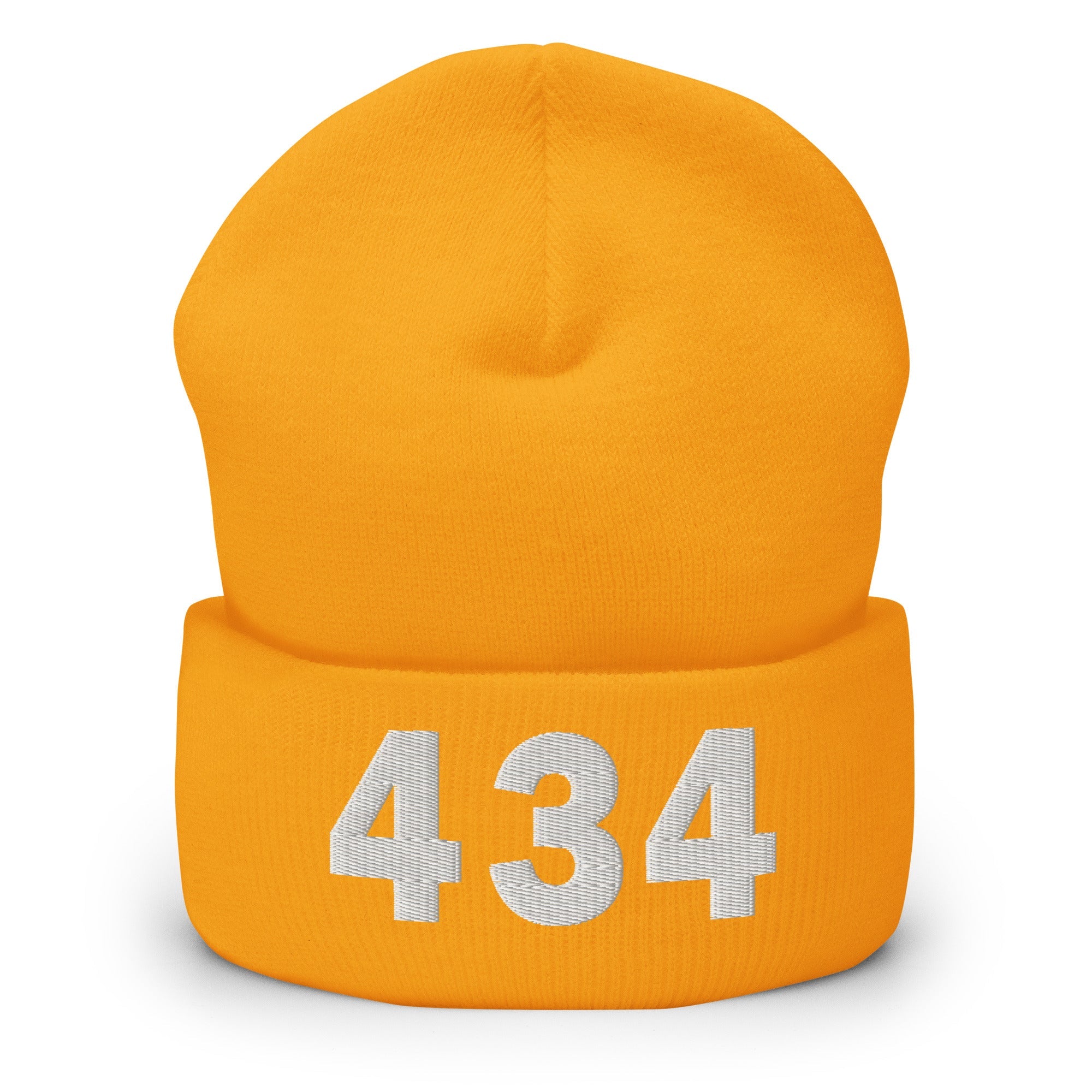 434 Area Code Cuffed Beanie