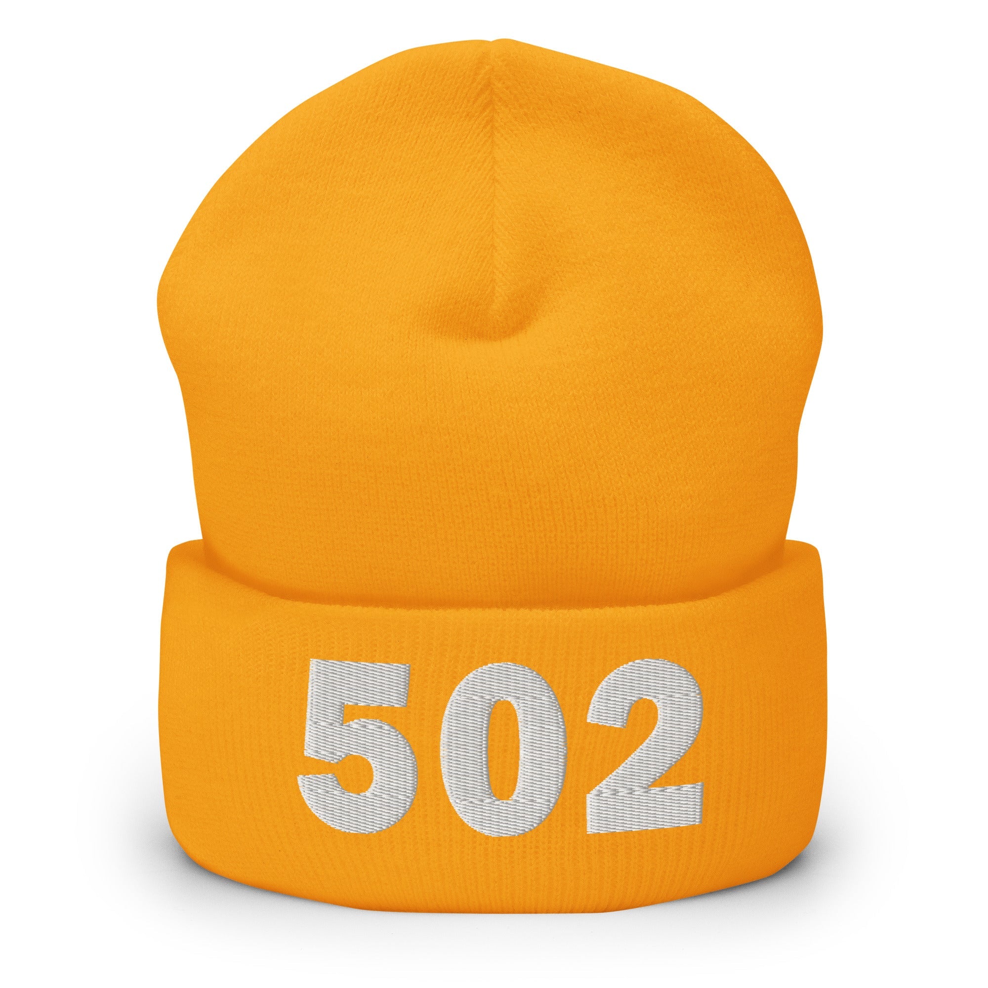 502 Area Code Cuffed Beanie