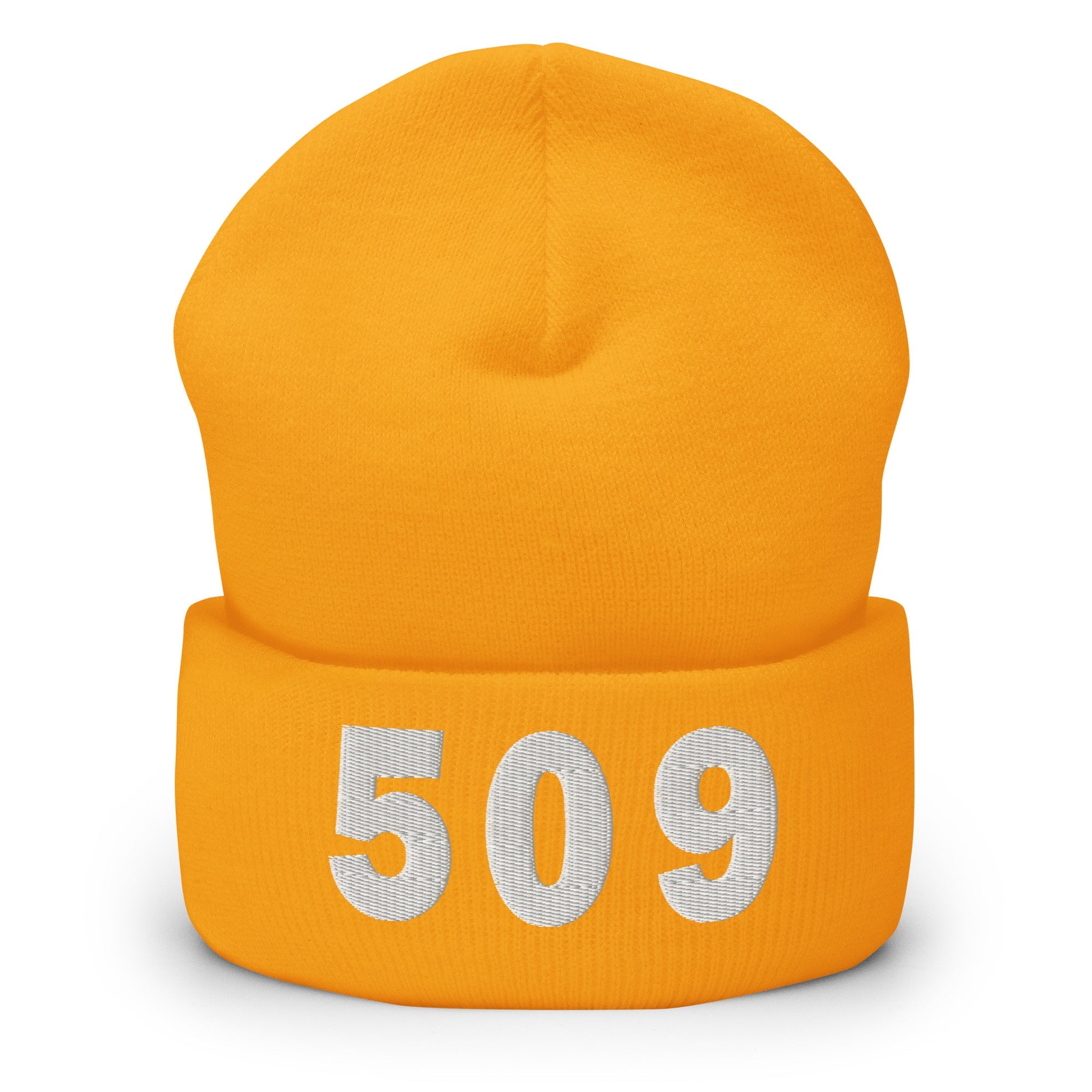 509 Area Code Cuffed Beanie