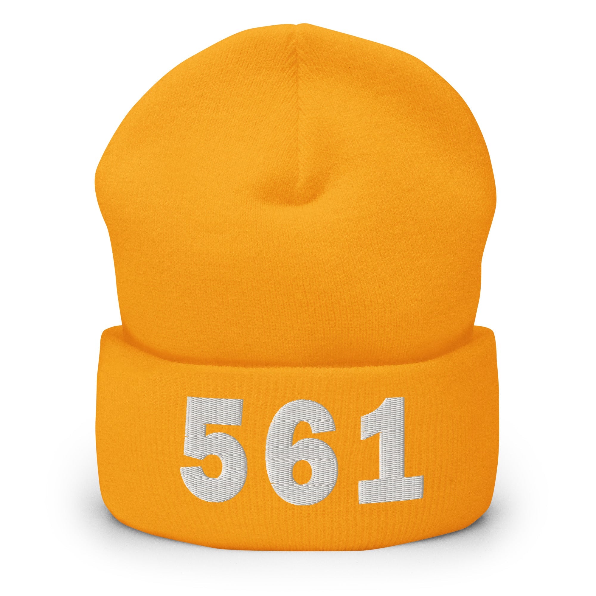 561 Area Code Cuffed Beanie