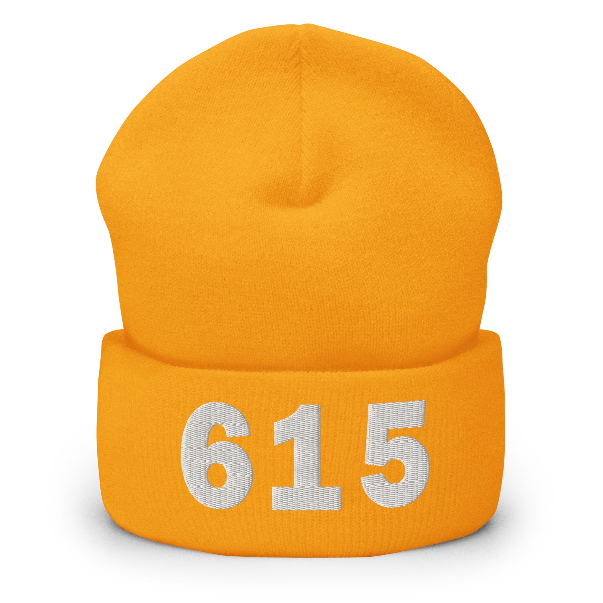 615 Area Code Cuffed Beanie